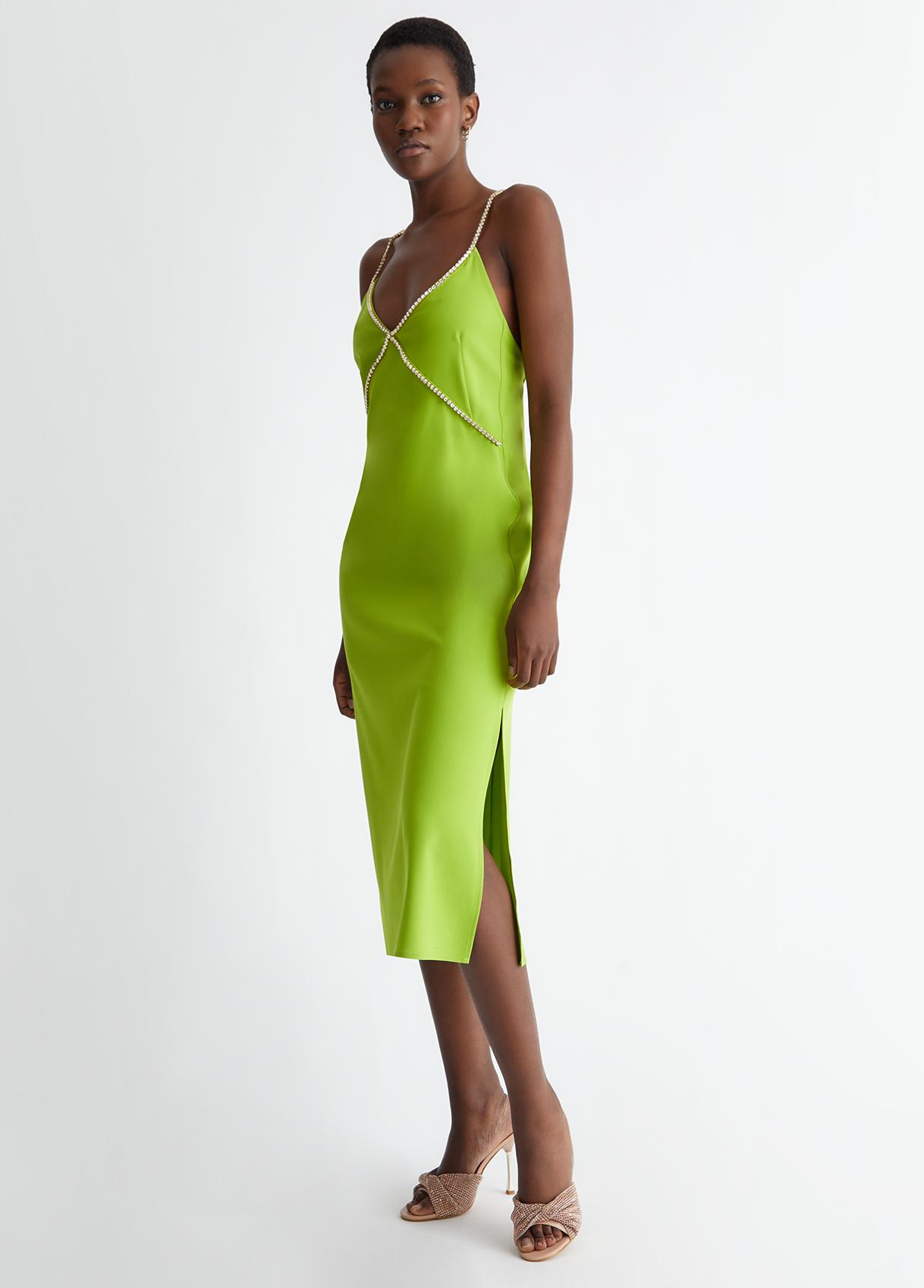 Dress Vestito Liu Jo Verde Dress Woman Green LIU JO Urso Moda
