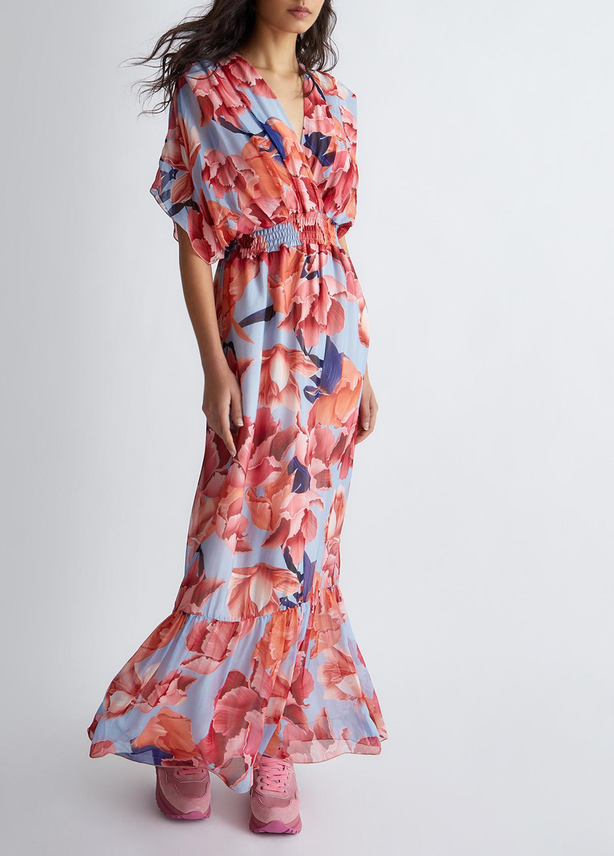 Liu jo vestito fiori best sale