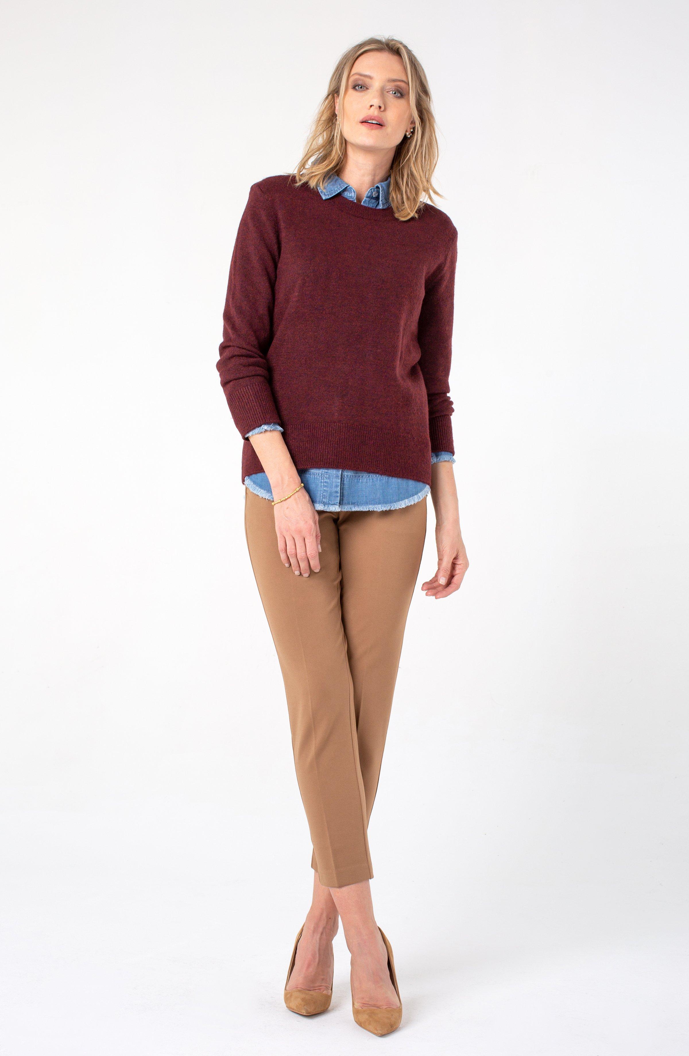 Liverpool Jeans Company Cotton Kelsey Knit Trouser Super Stretch Ponte - Lyst