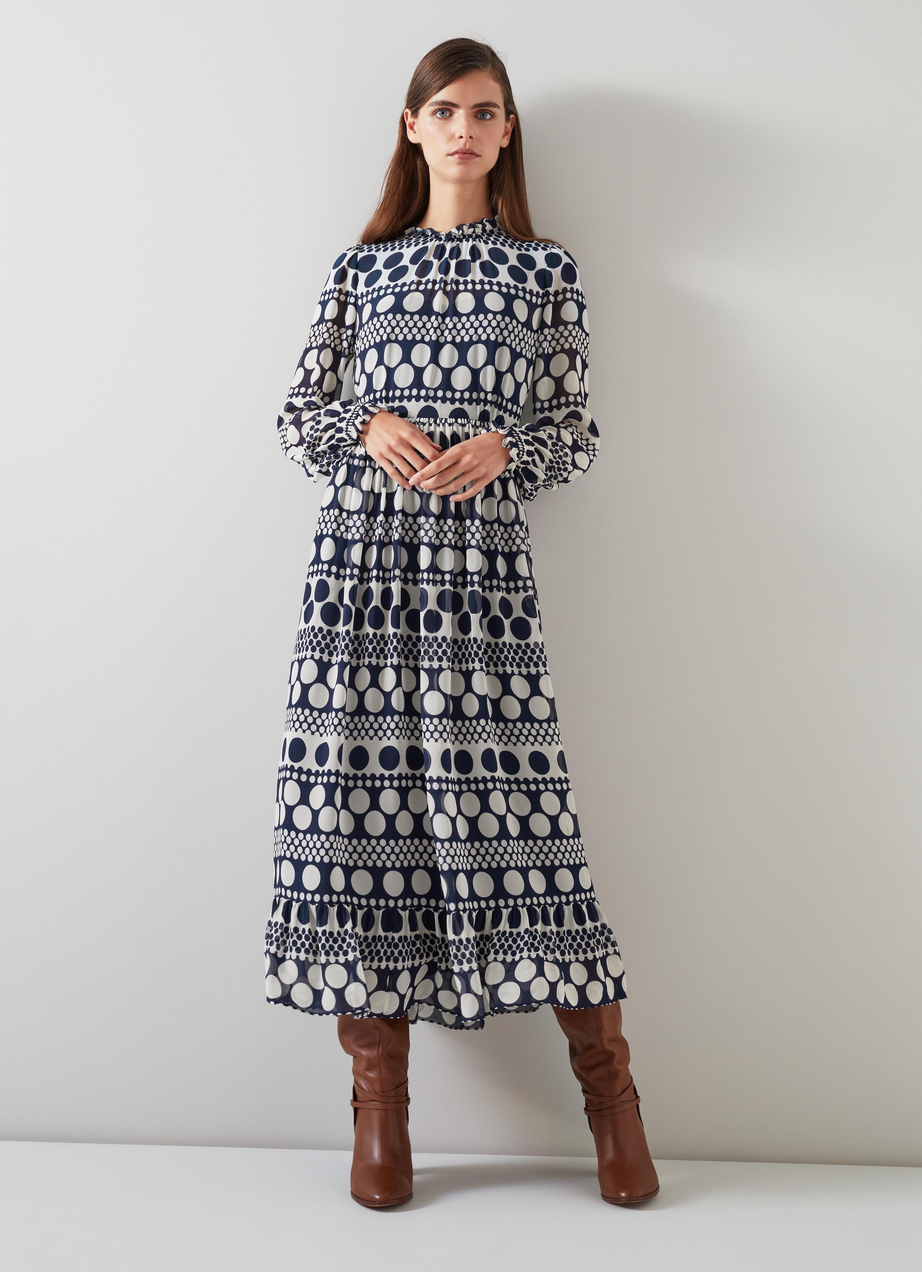 Lk bennett animal print cheap dress