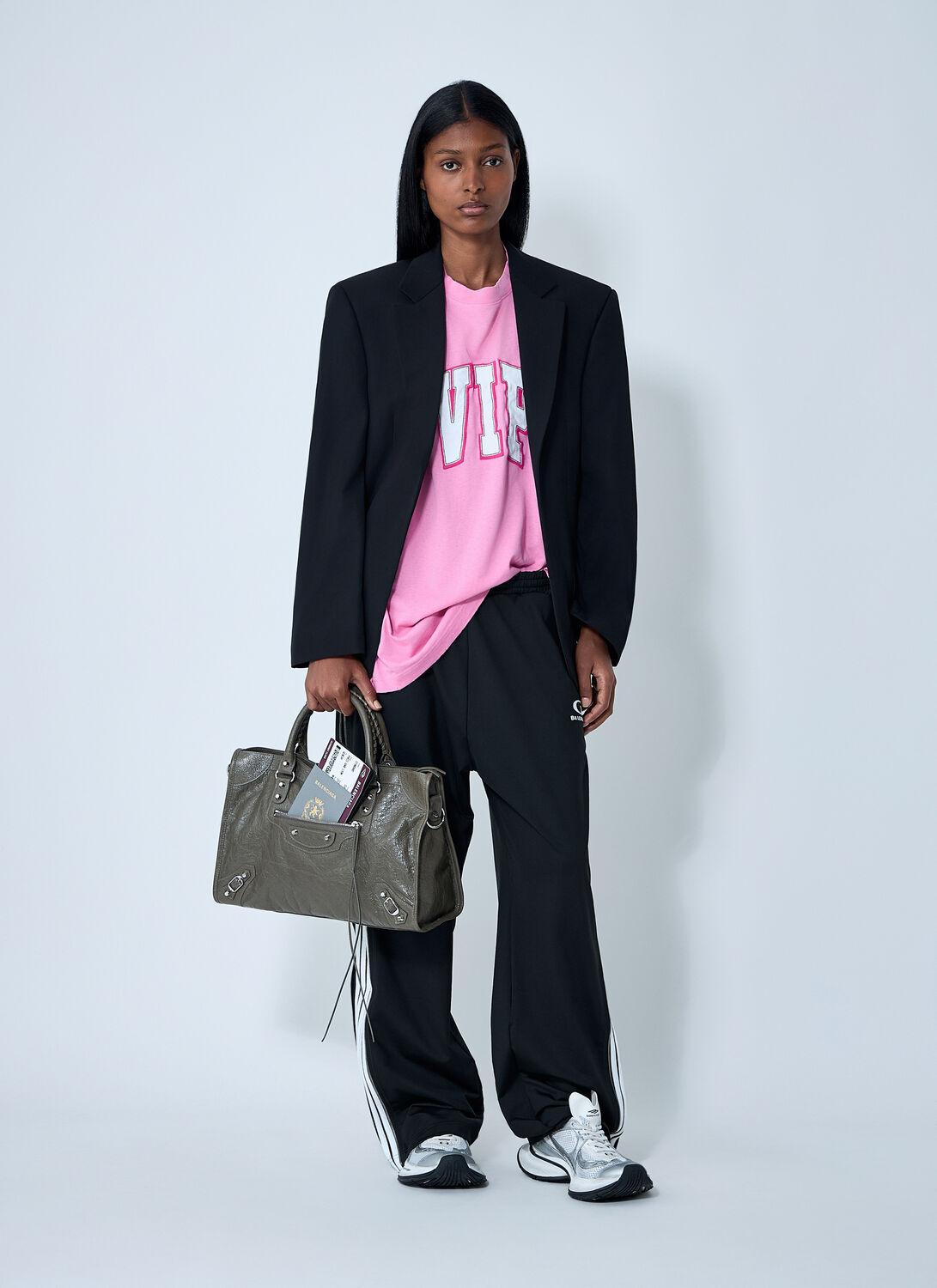 Balenciaga Single-Breasted Blazer in Blue | Lyst