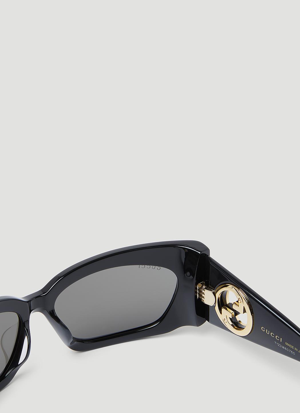 Interlocking G rectangle-frame sunglasses