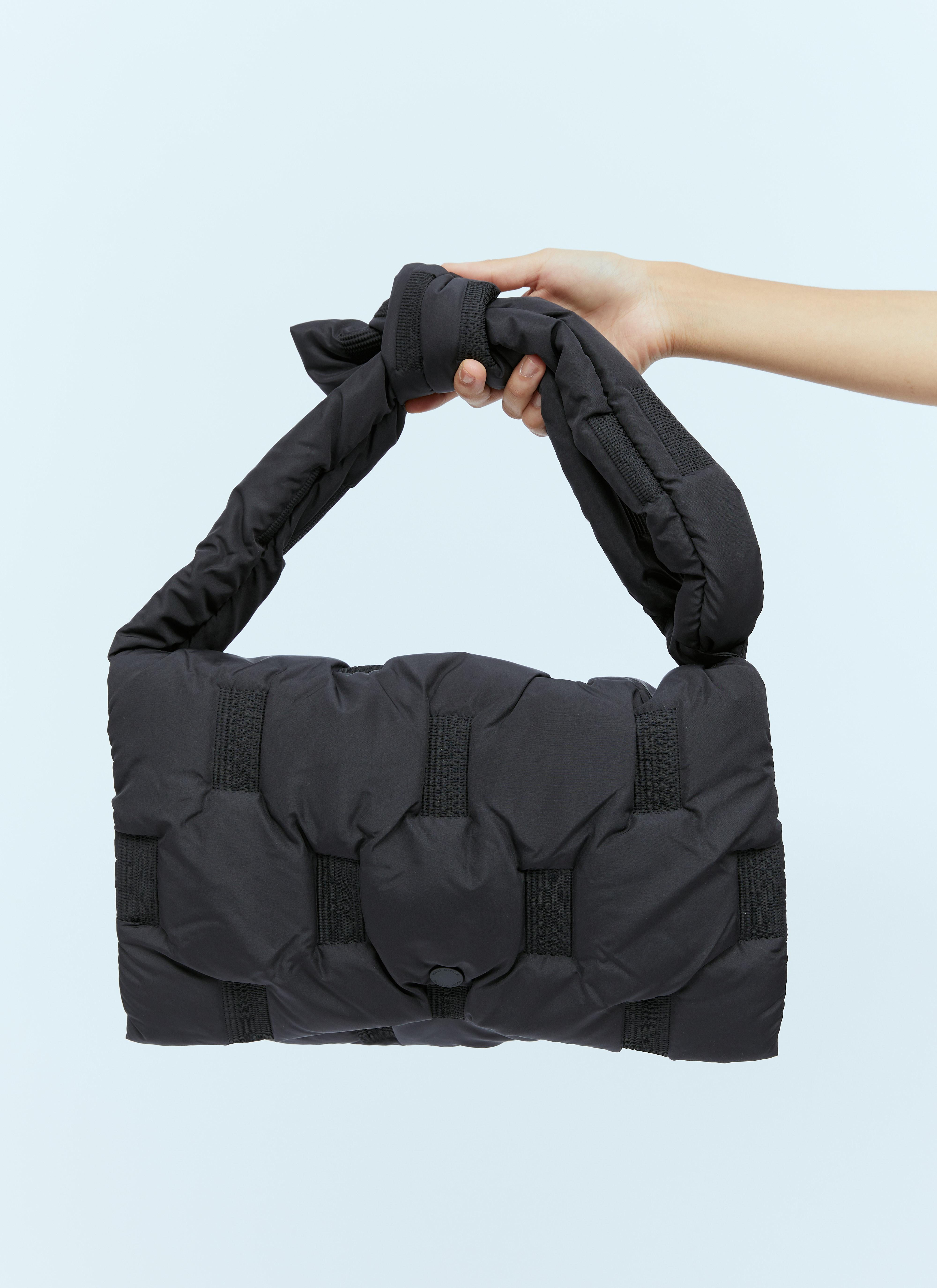 Issey Miyake Square Cushion Shoulder Bag in Black | Lyst