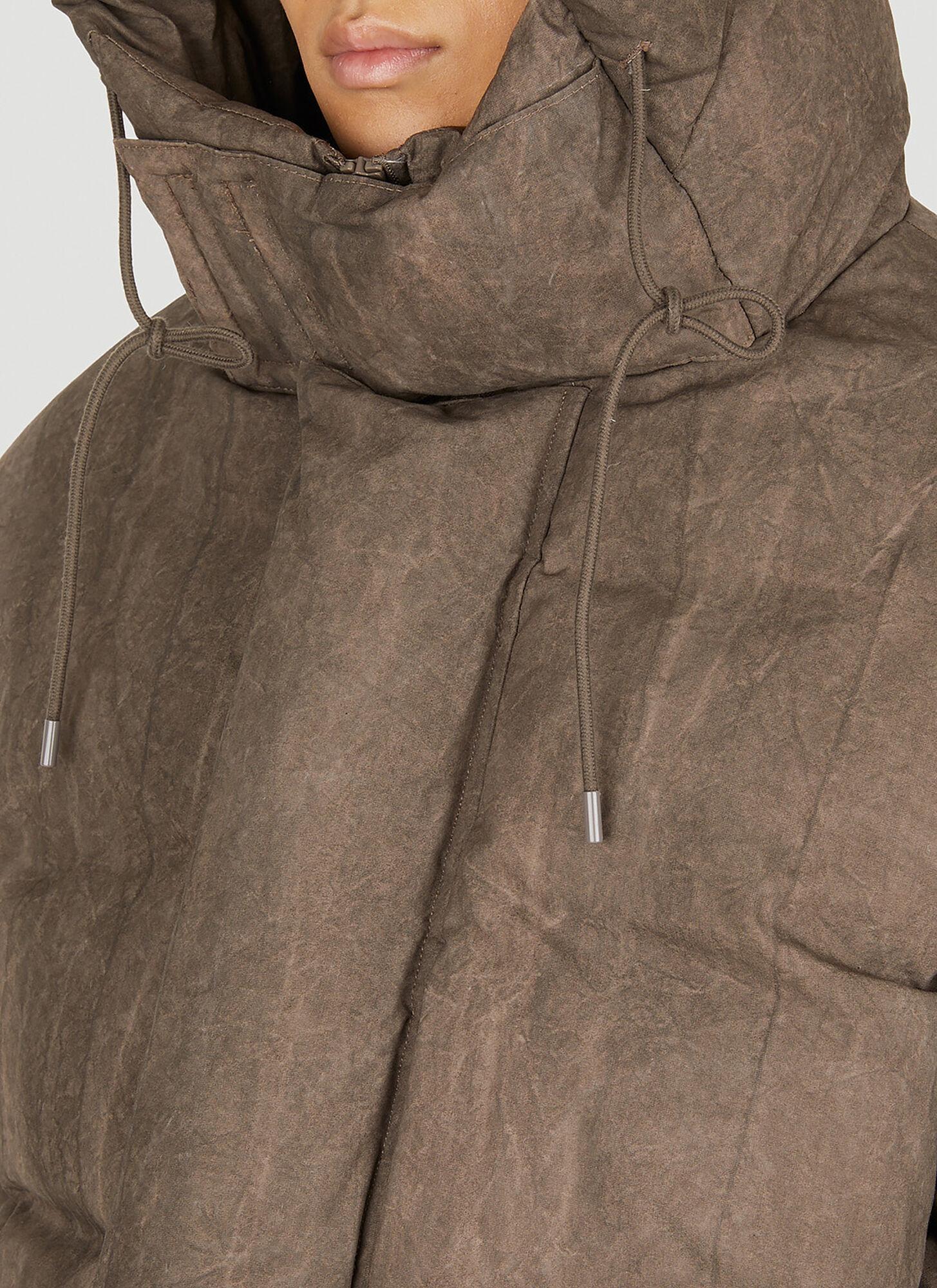 Entire studios Soa Puffer Jacket in Brown for Men | Lyst