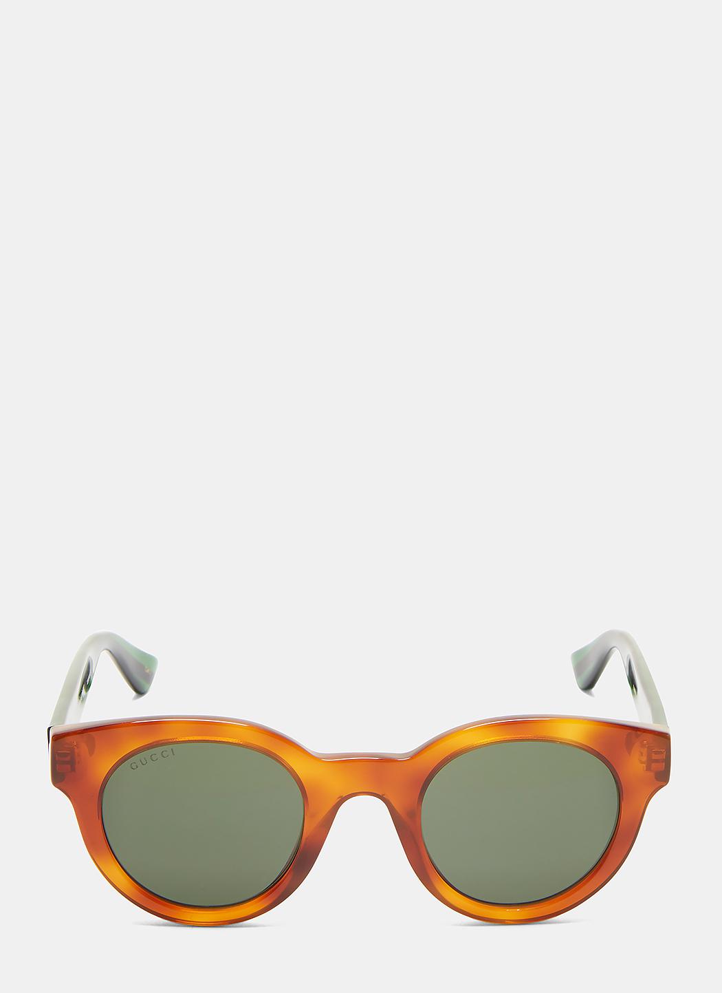 gucci sunglasses striped arm