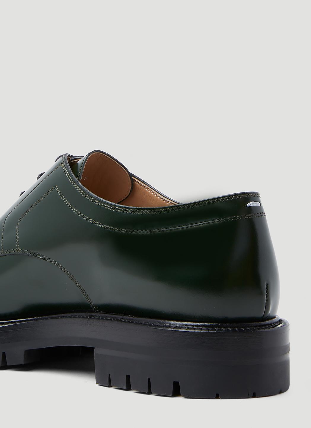 Maison Margiela Tabi Lace-up Shoes in Green for Men | Lyst Maison Margiela Tabi Lace-up Shoes in Green for Men | Lyst
