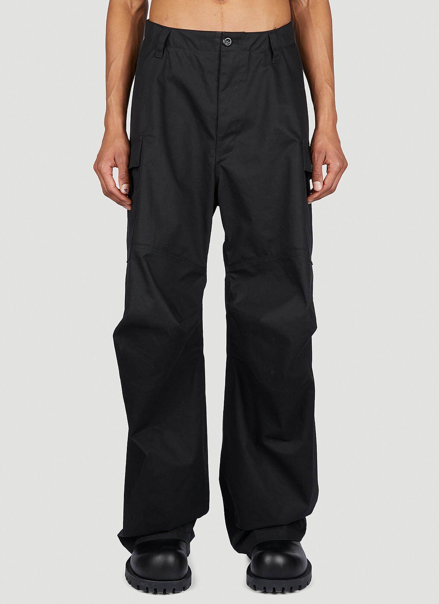 Balenciaga Kick Cargo Pants in Black for Men | Lyst