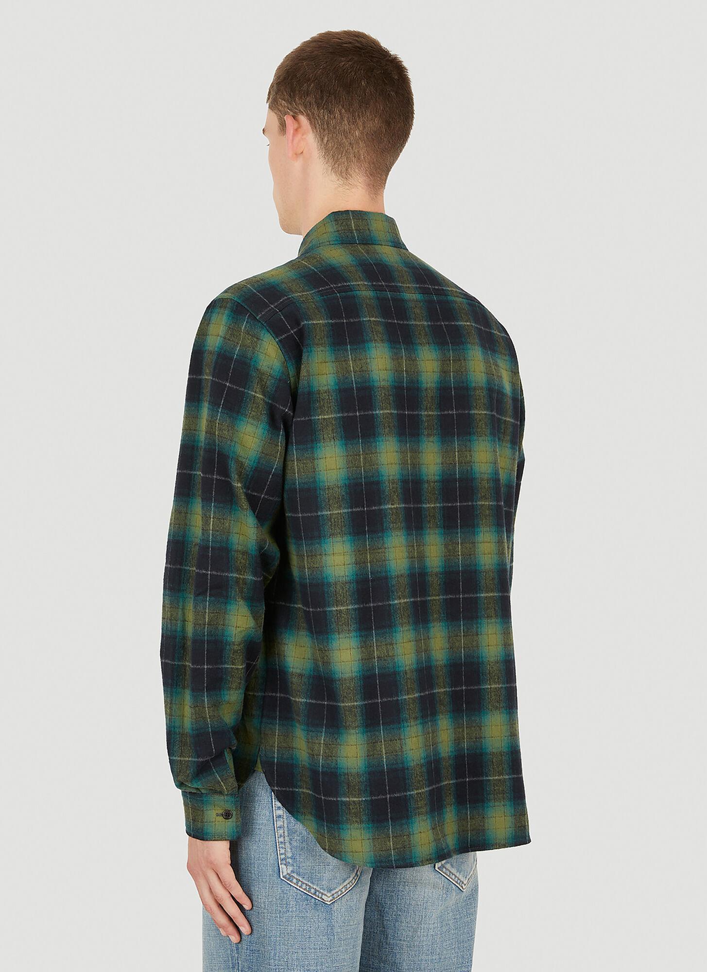 Saint laurent t shirt flannel top