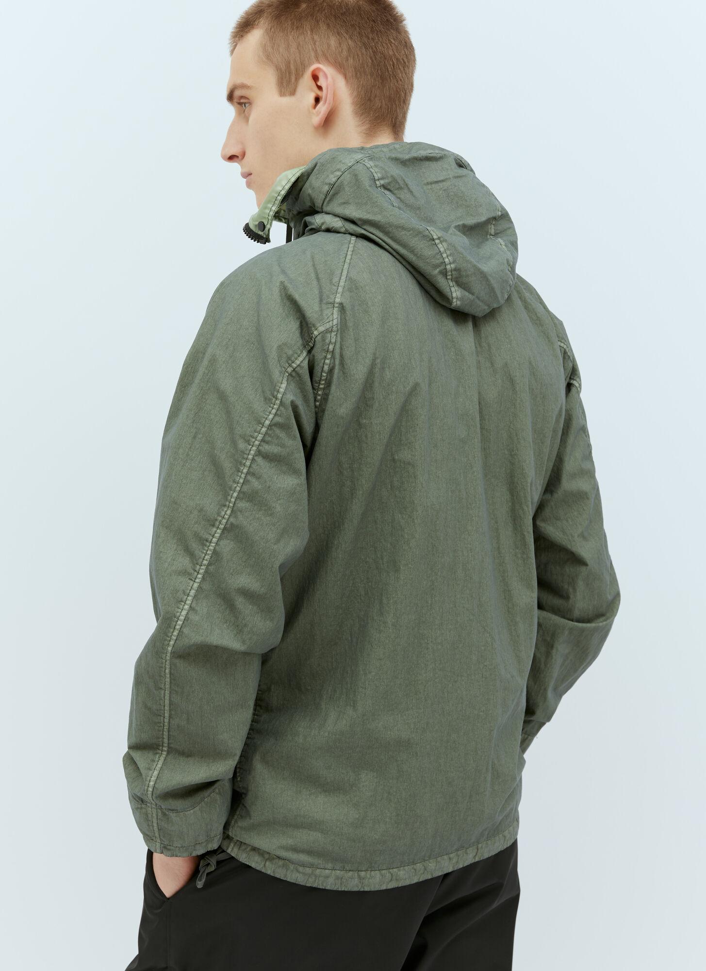 C.P. Company 50 Fili Gum Mixed Google Jacket in Green for Men