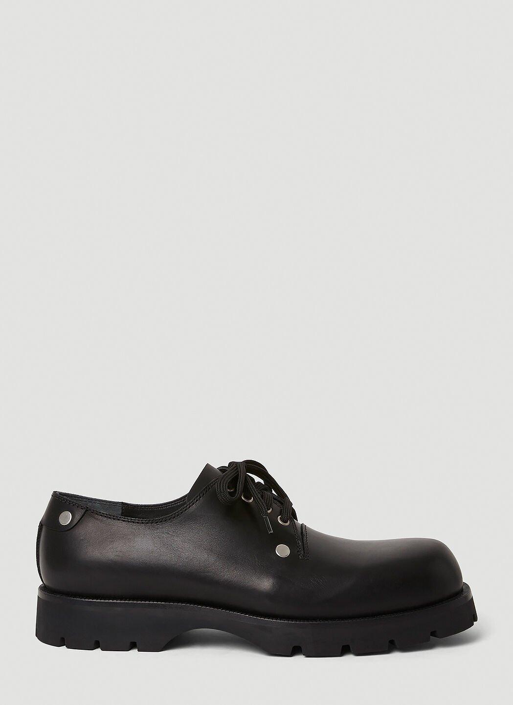 Jil Sander Stud Derby Shoes in Black for Men Lyst Canada
