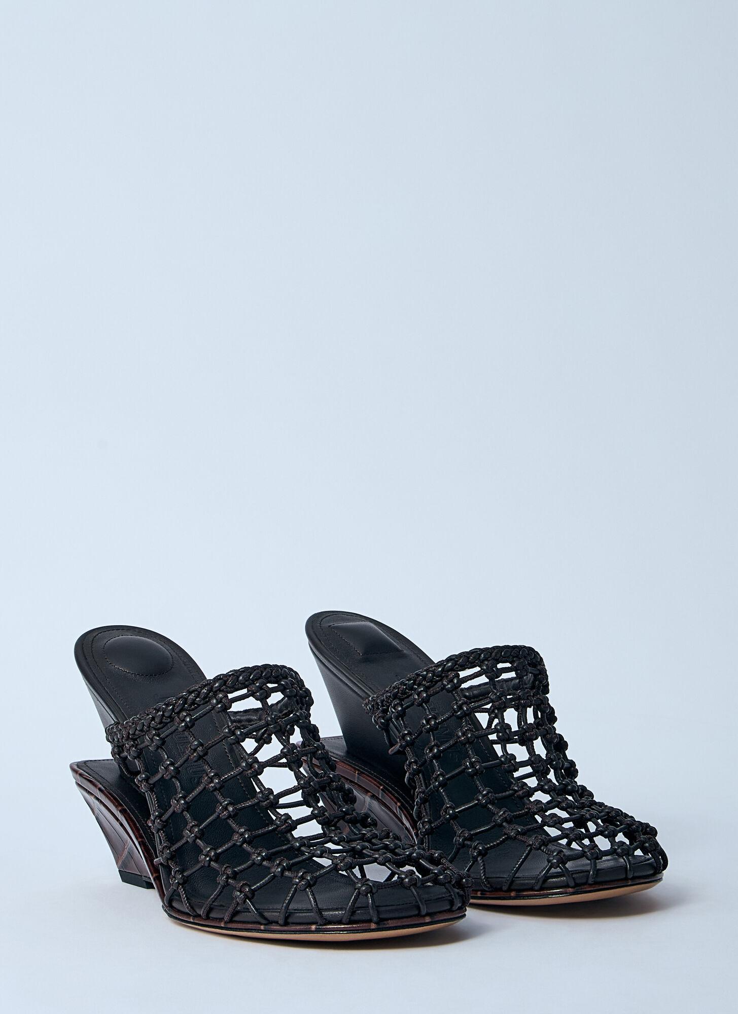 Jacquemus Les Doubles Tressães Wedge Sandals in White | Lyst