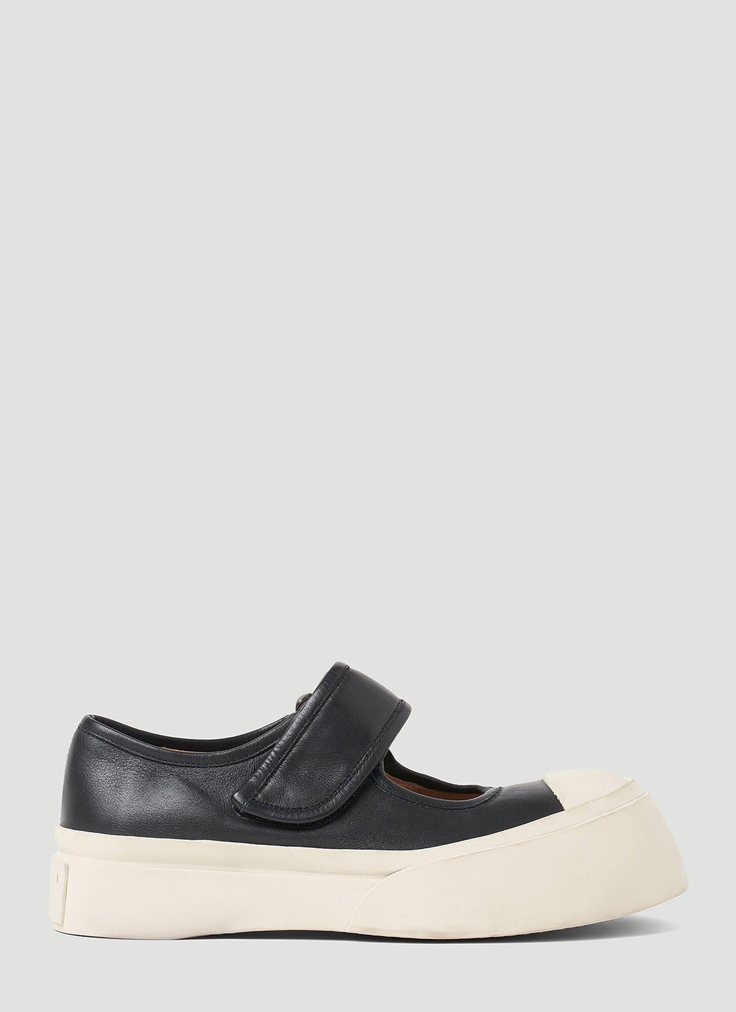 Marni Mary Jane Pablo Flats in White | Lyst