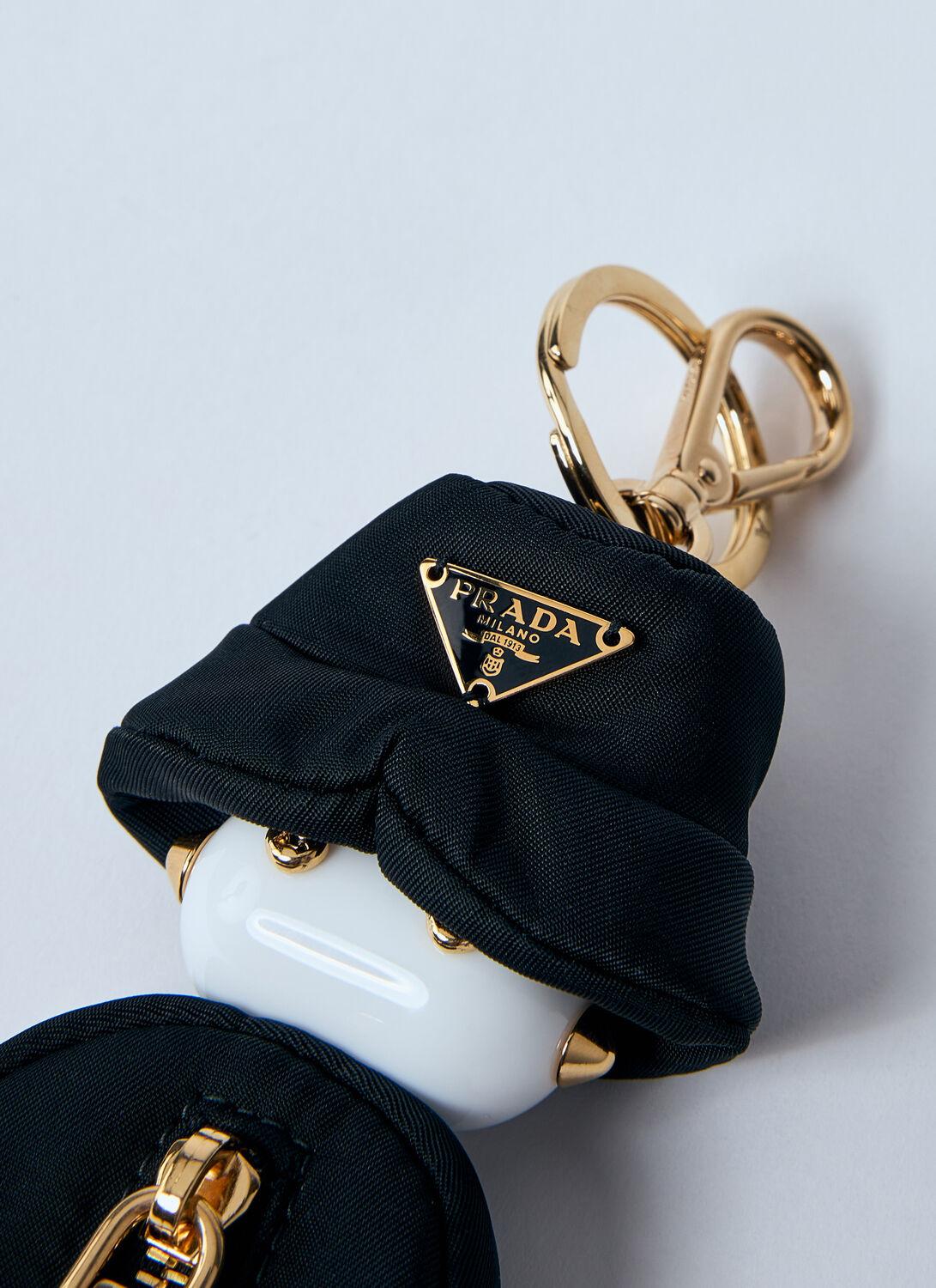 Prada Robot Re-Nylon Bag Charm in Blue | Lyst