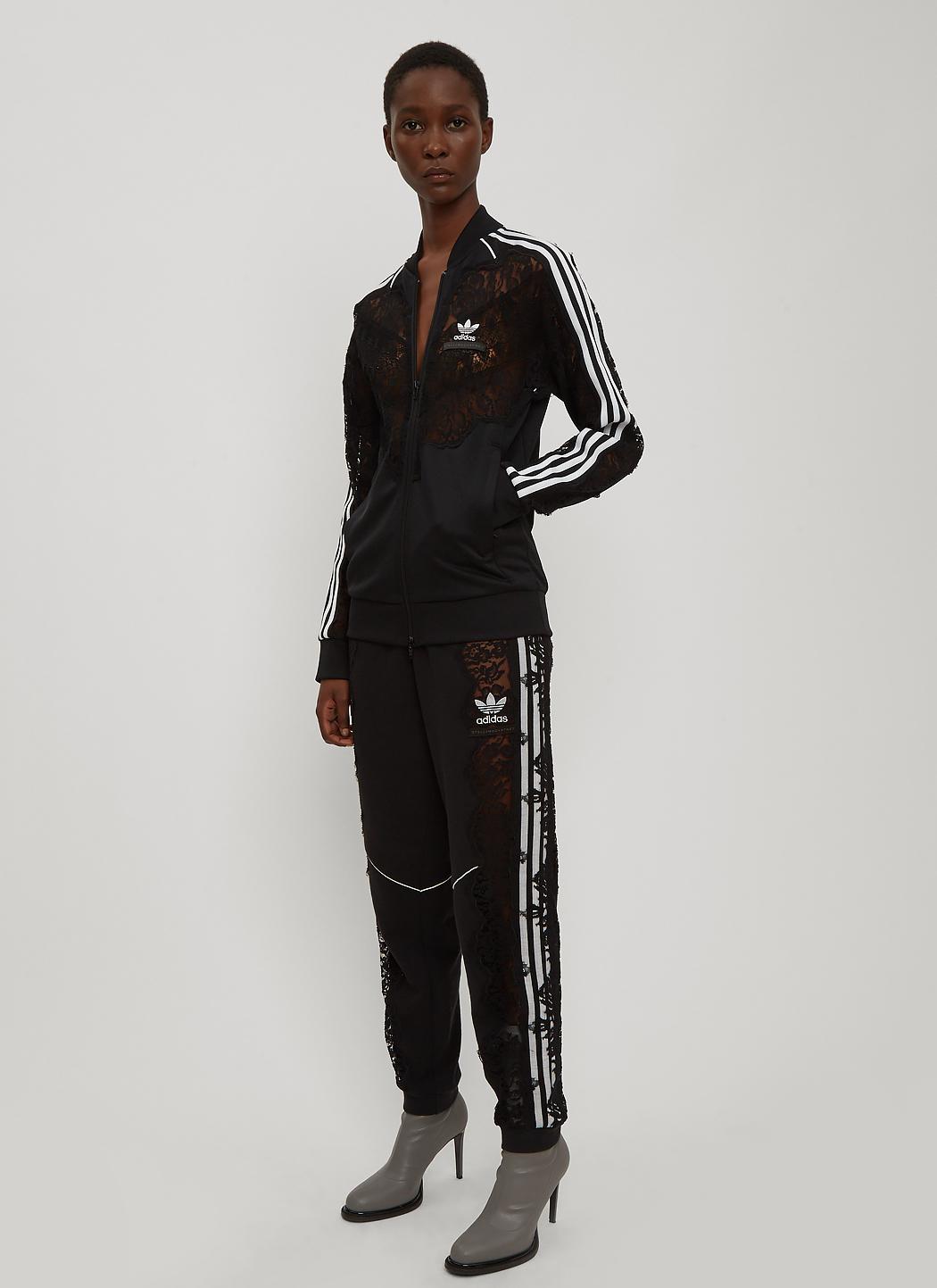 lace adidas tracksuit