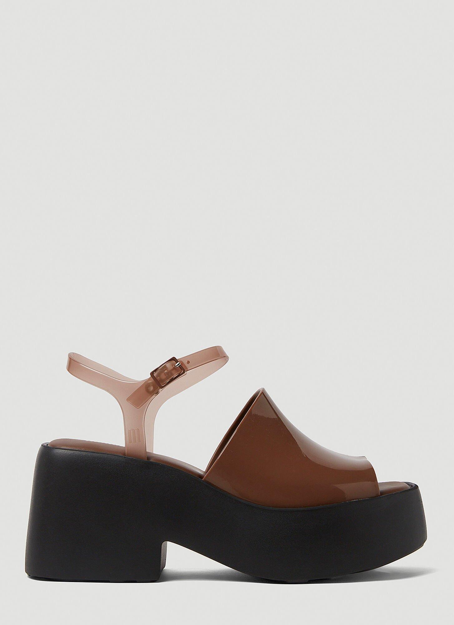 Melissa Pose Platform Sandals in Brown | Lyst