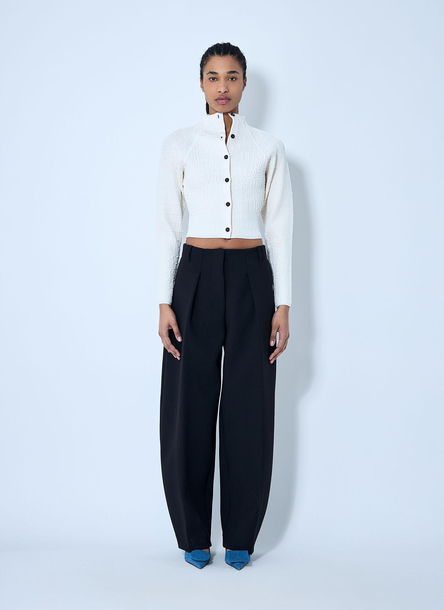Jacquemus Le Cardigan Scala in White | Lyst Canada