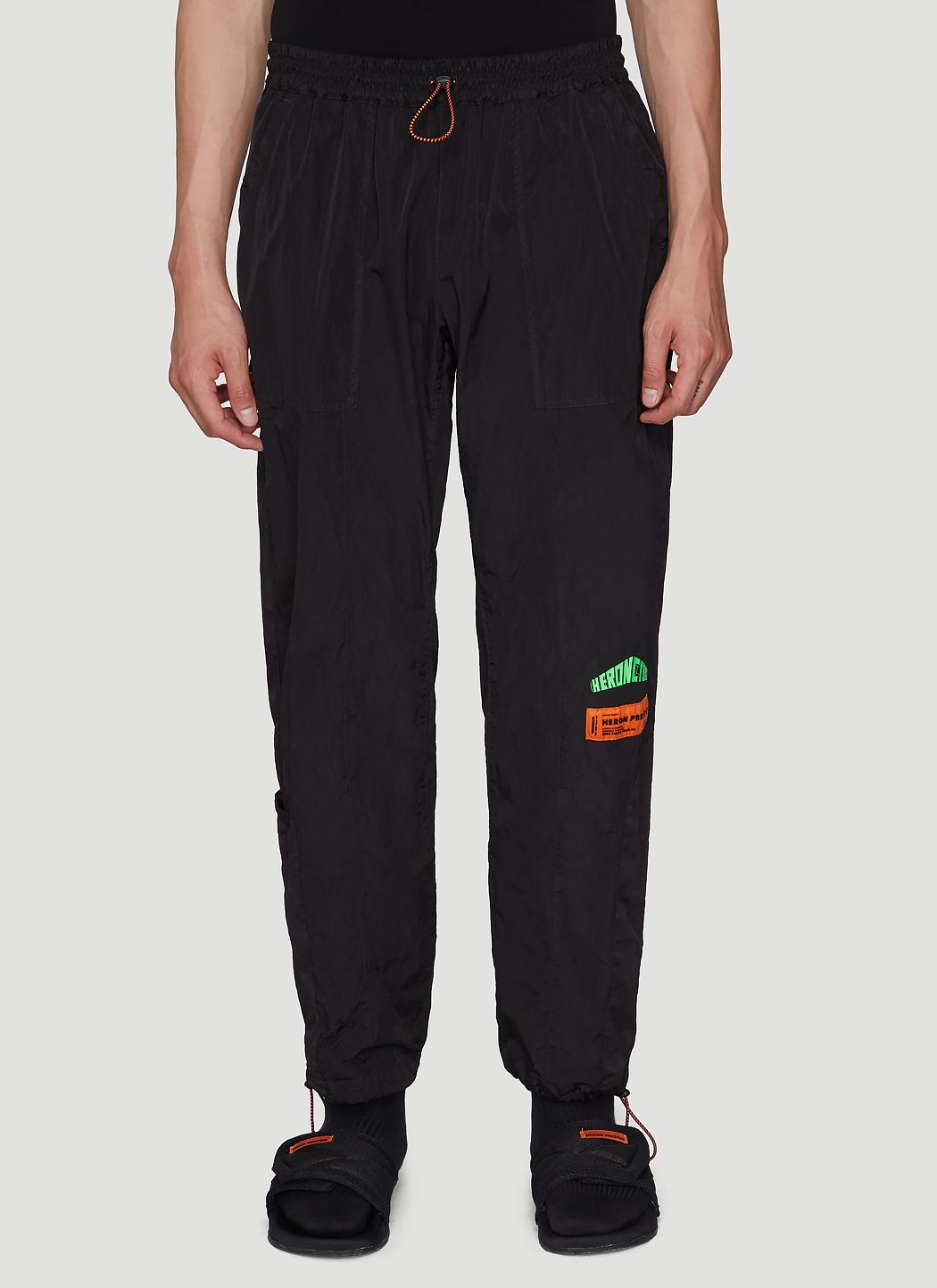 Heron Preston Synthetic Toggle Waist Nylon Pants in Black for Men - Lyst