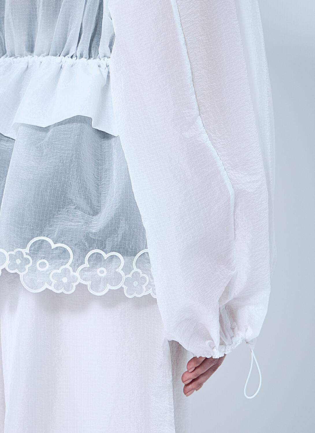 Cecilie Bahnsen Arlo Jacket in White | Lyst