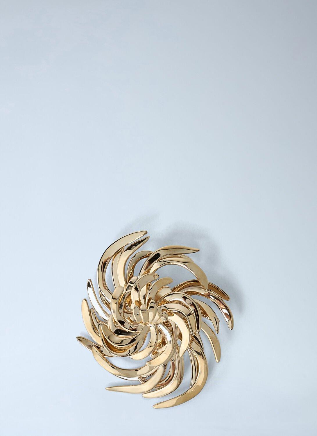 miu miu ブローチ Miu Miu Silver Metal Brooch | italist