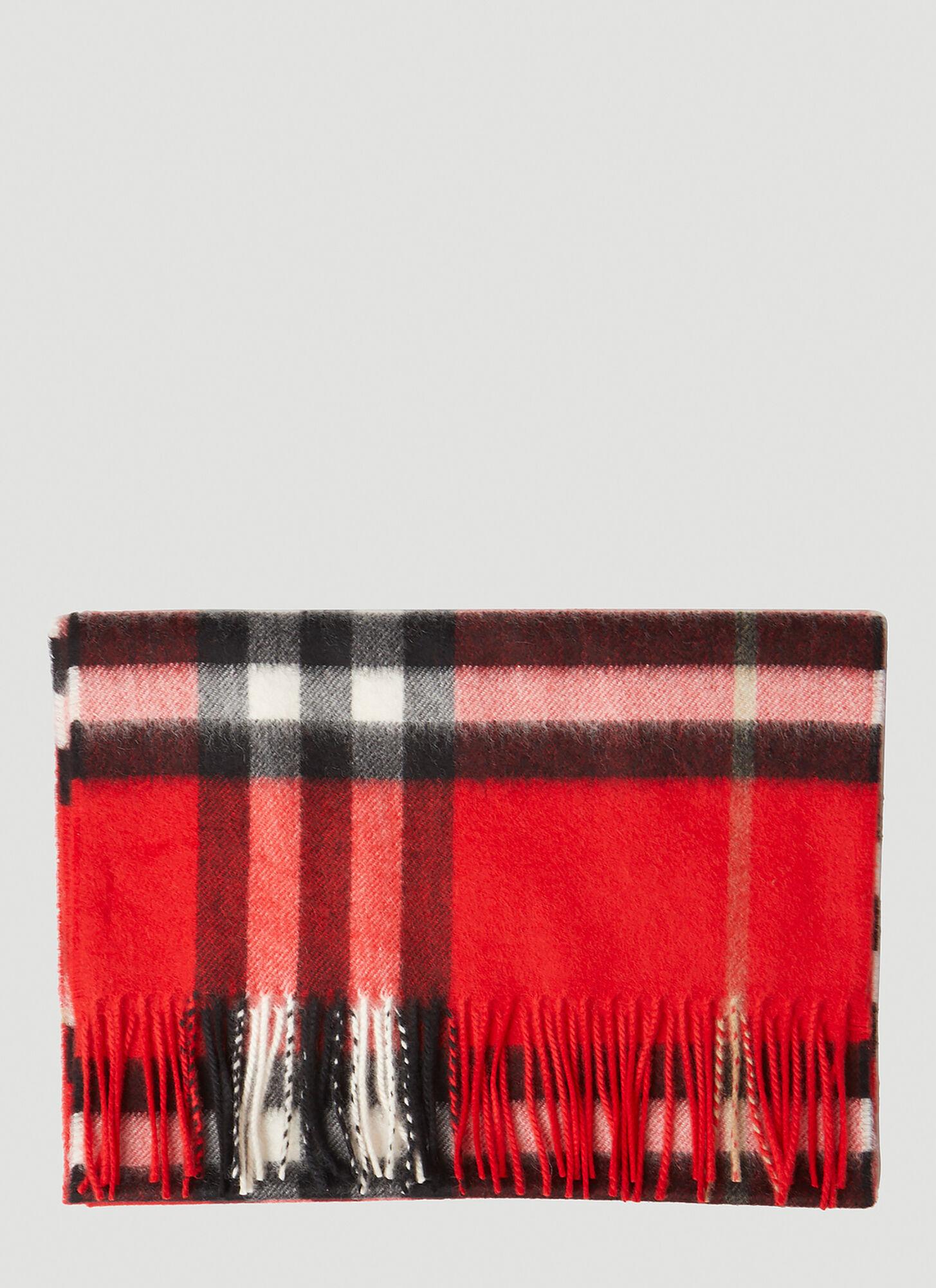 Burberry Scarf Red | Lyst