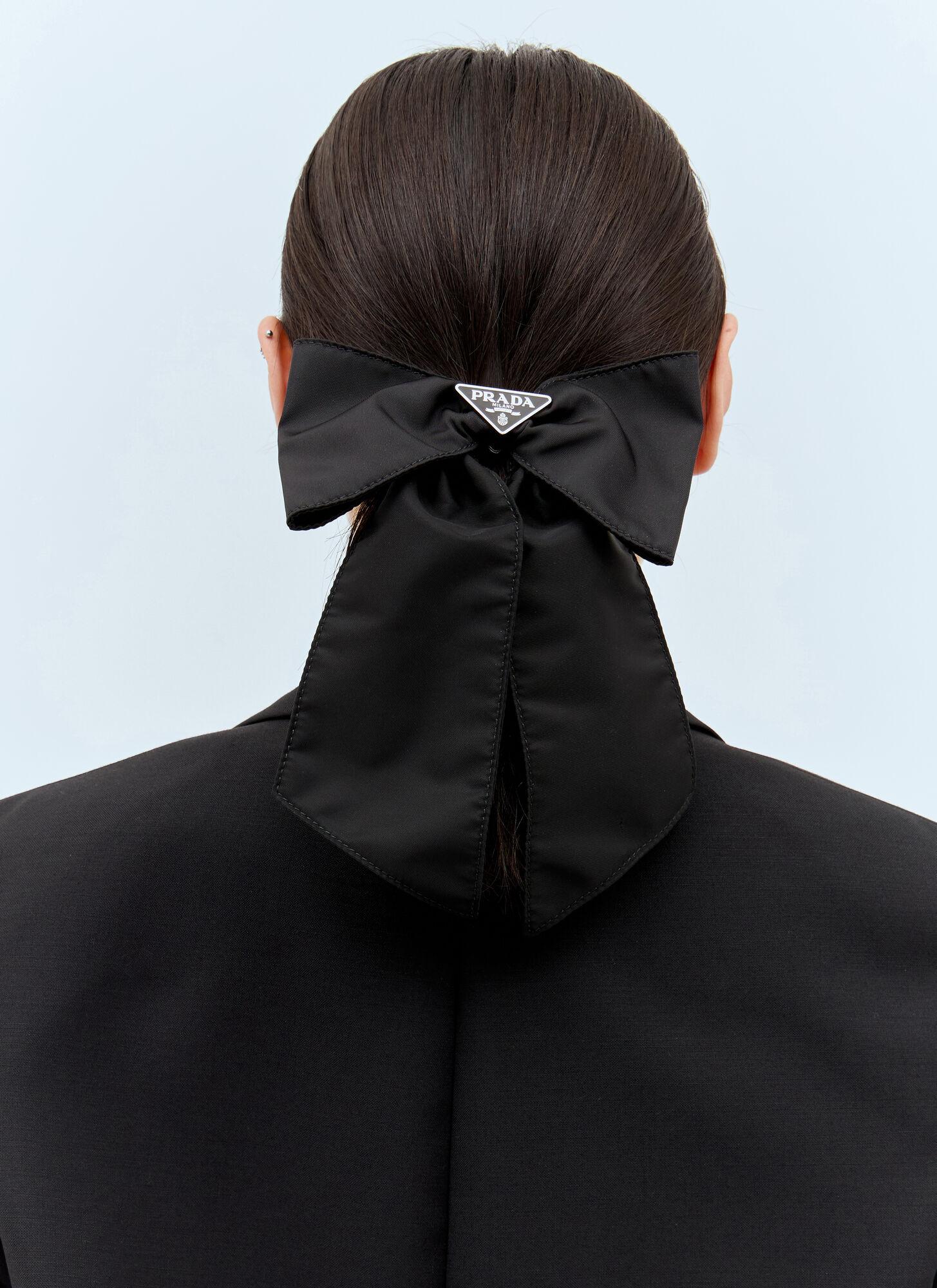 Prada Re-Nylon Hair Clip in Black Lyst UK