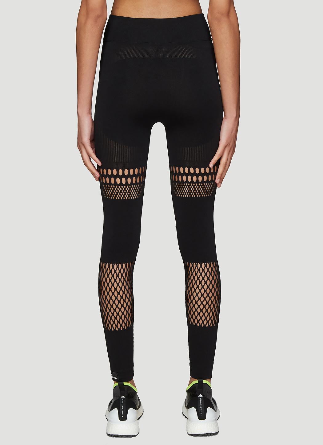 adidas warp knit tights grey