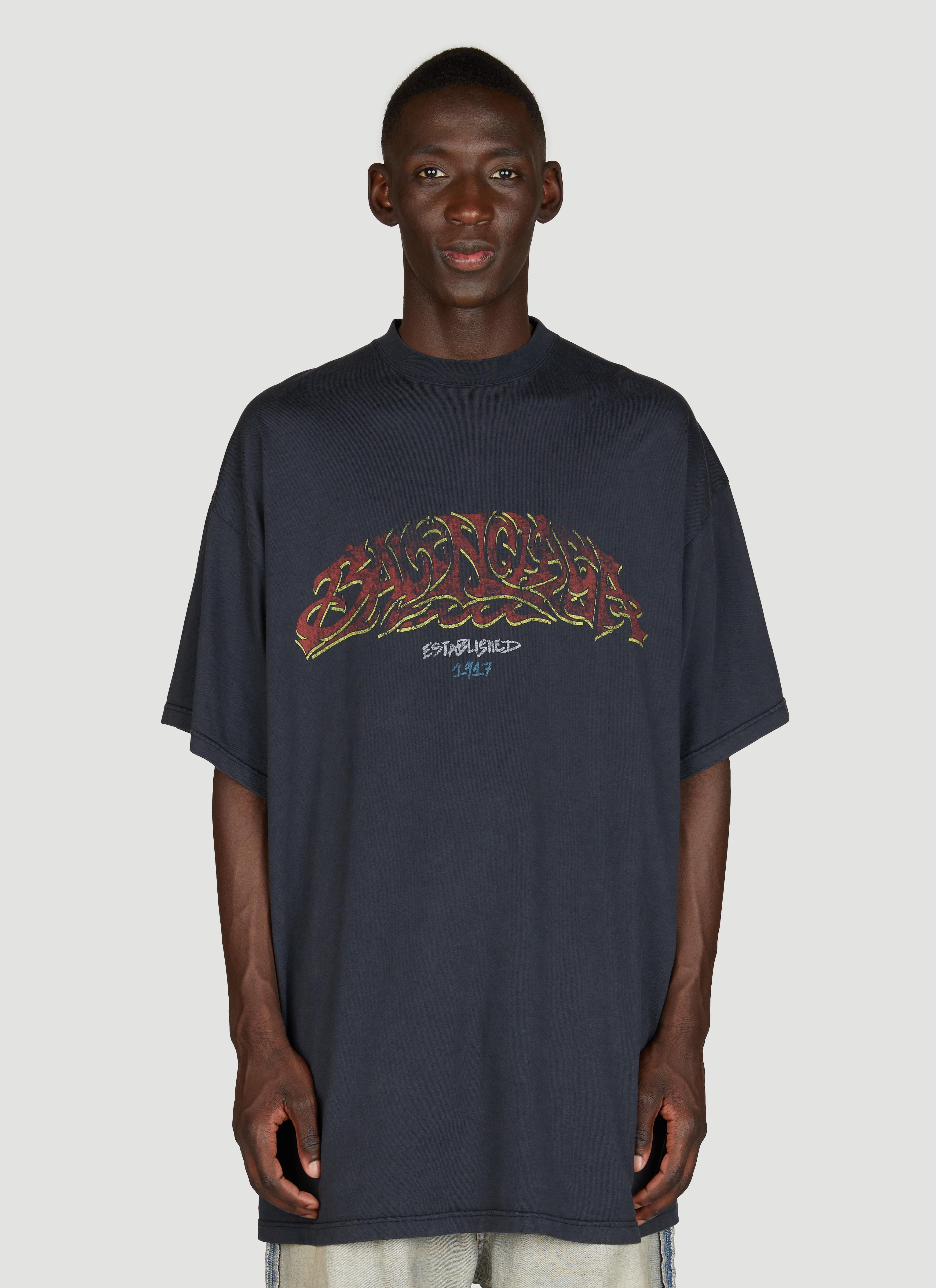 Balenciaga Mann T shirts 2 in Blue for Men Lyst UK