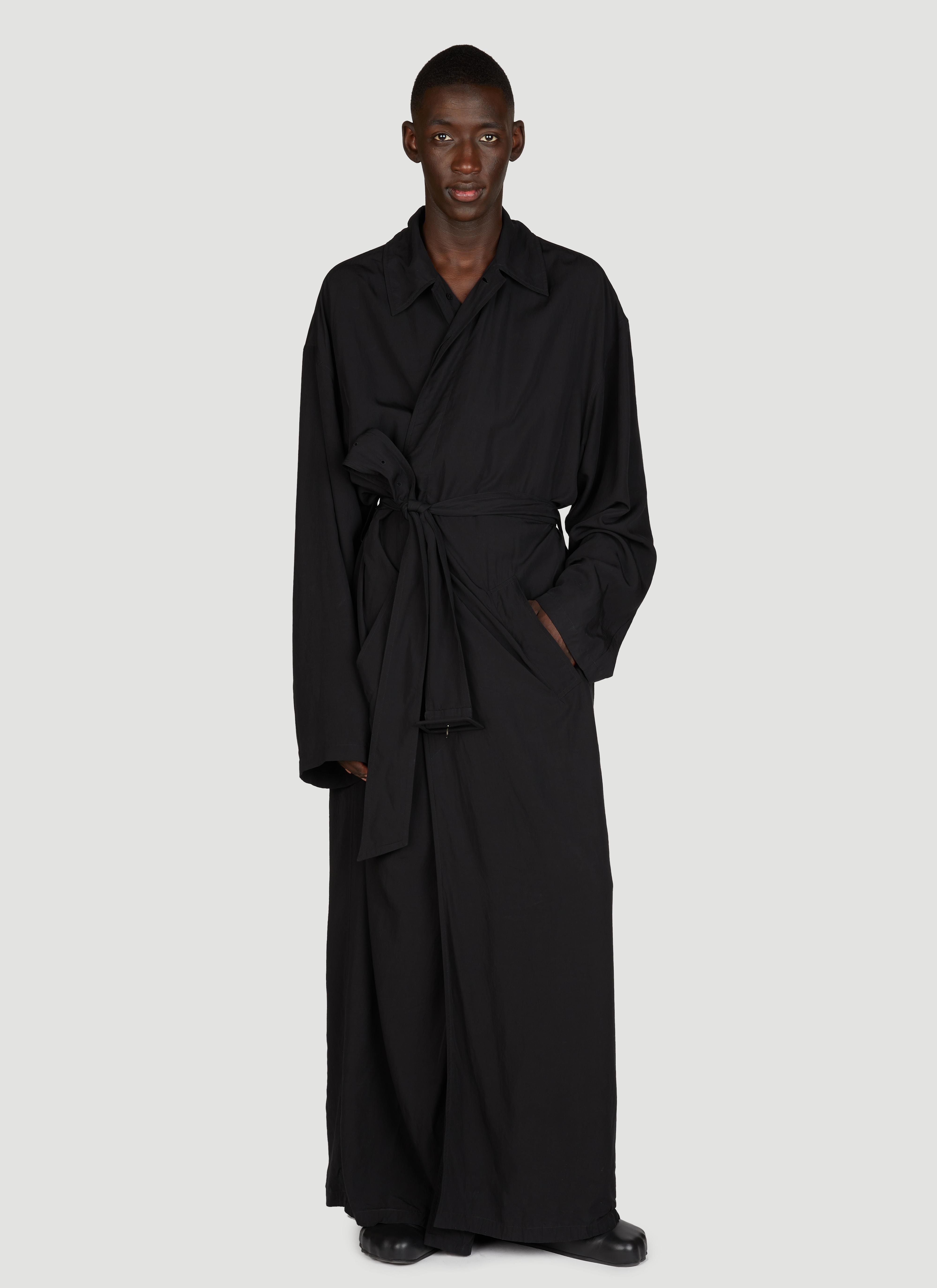 Balenciaga Fluid Carcoat in Black for Men | Lyst