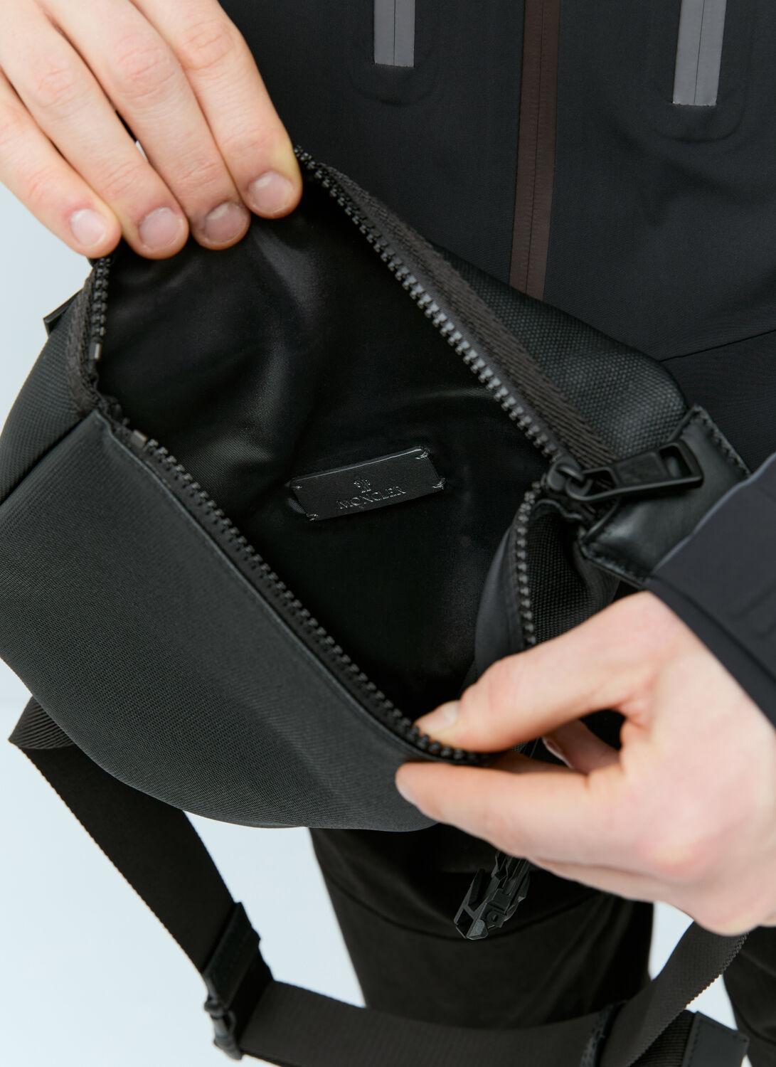 Moncler Nakoa Triangle Crossbody Bag in Black for Men | Lyst