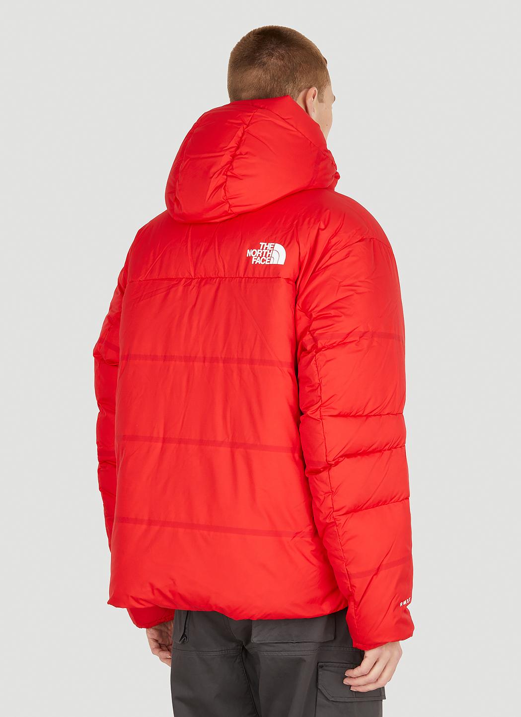 The North Face Rmst Himalayan Hooded Puffer Jacket in Red for Men | Lyst