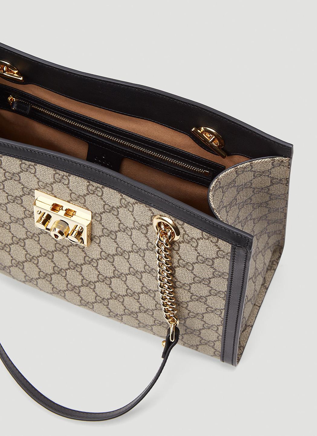 Gucci padlock hotsell medium shoulder bag