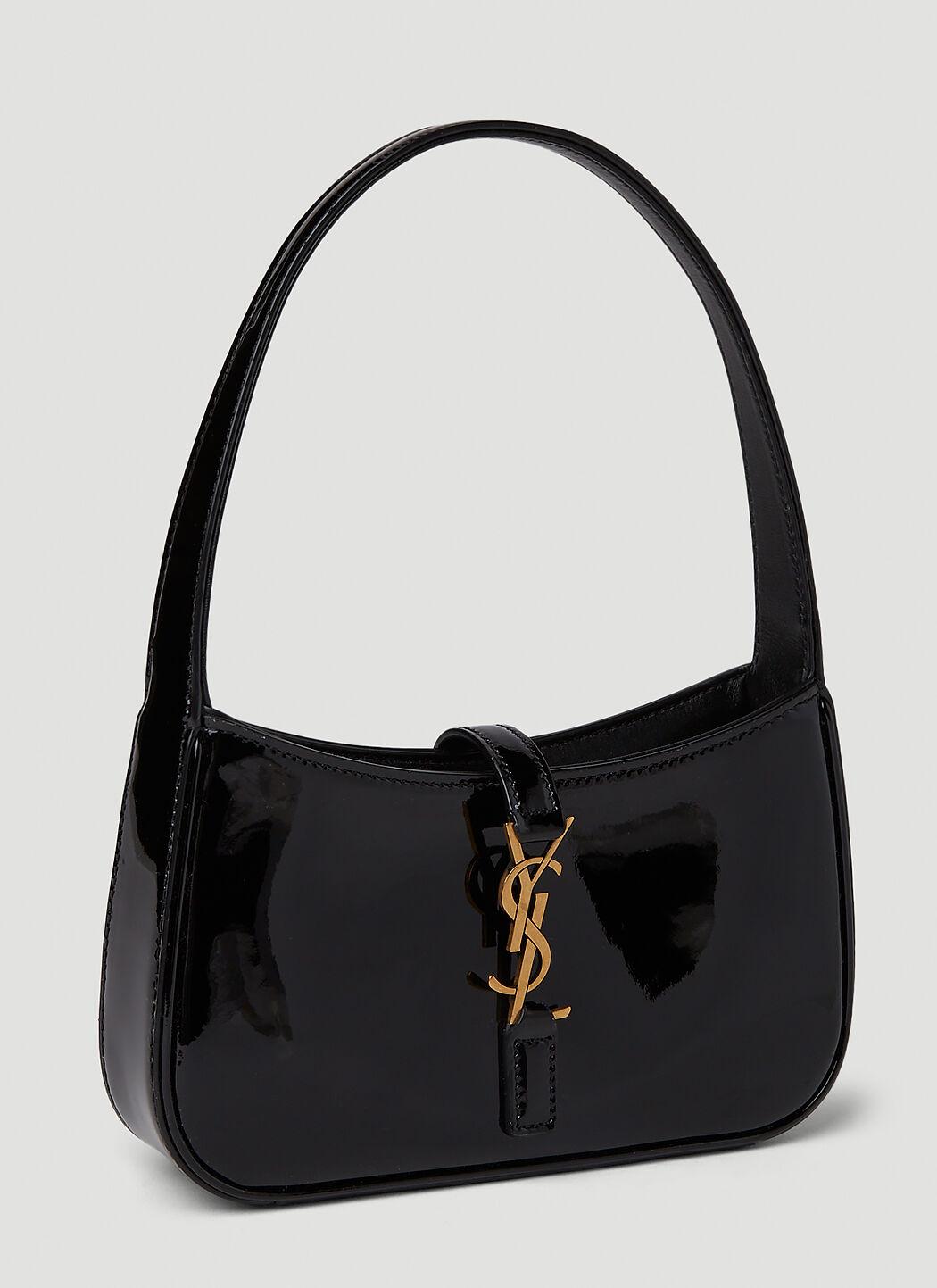 Saint Laurent Ysl Hobo 5a7 Mini Shoulder Bag in Black | Lyst Canada