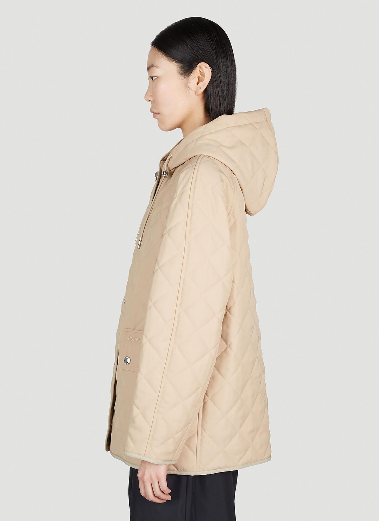 Burberry beige quilted clearance jacket