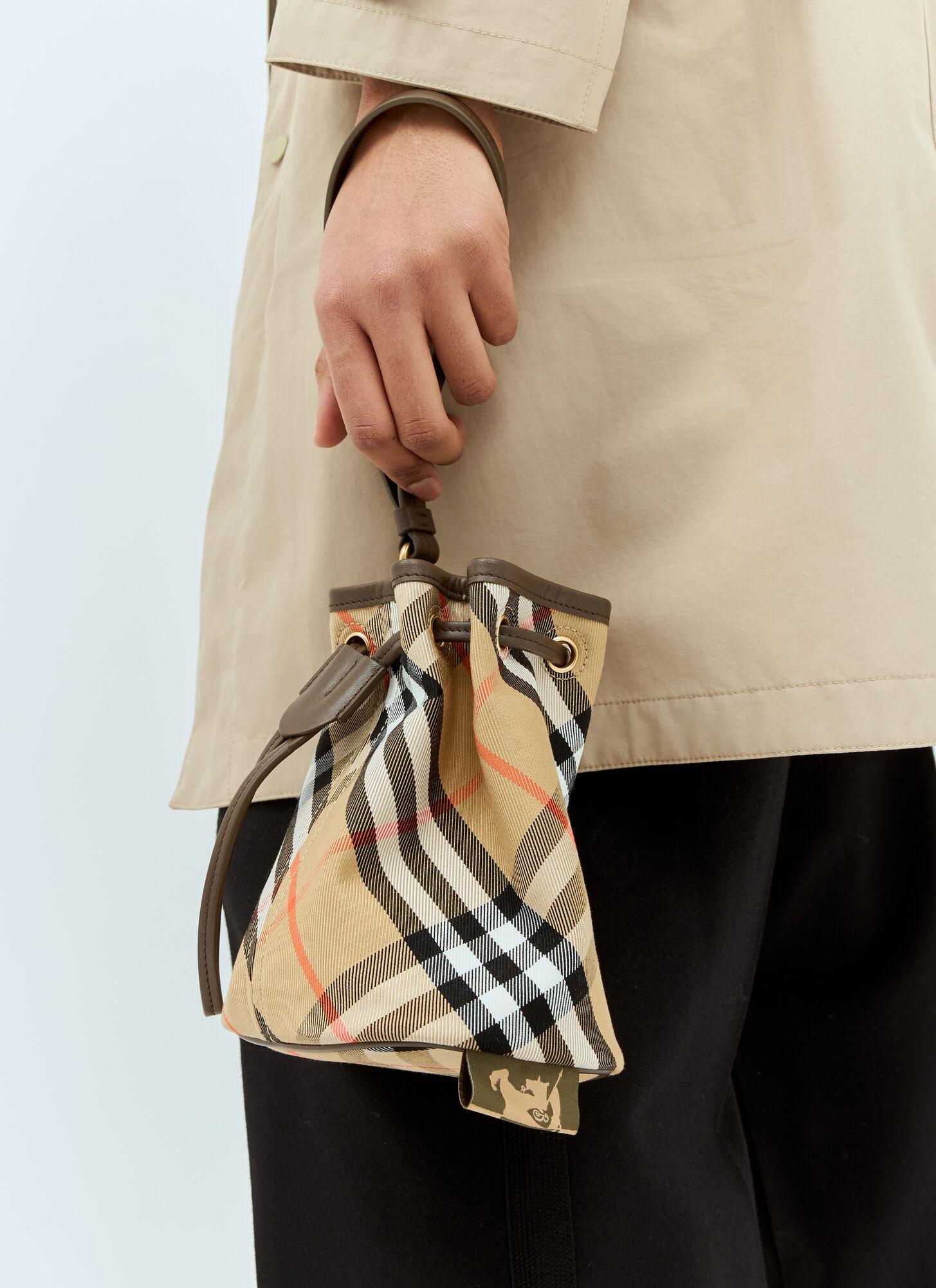 Burberry drawstring pouch hotsell