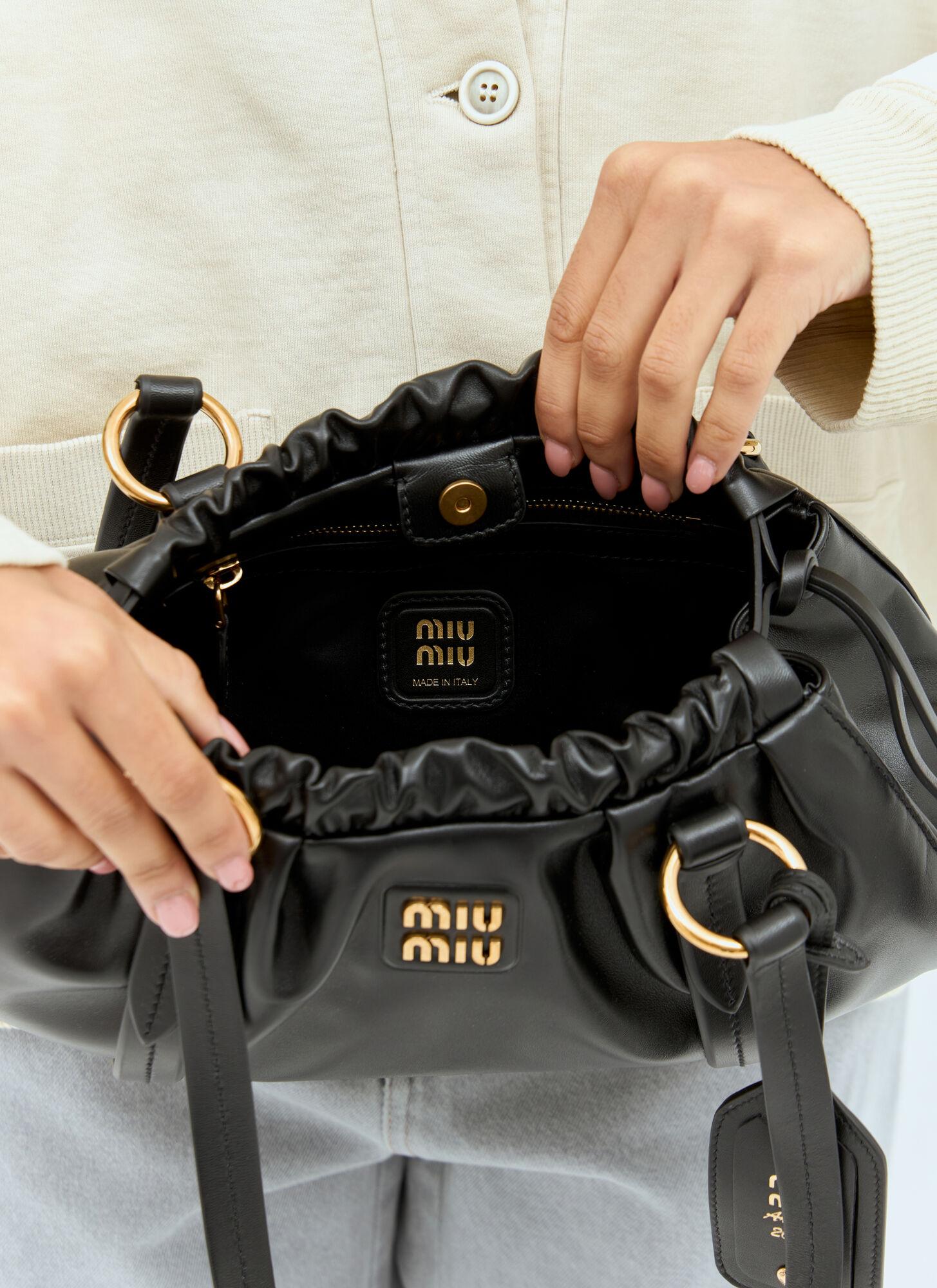 【関税&送料込】Miu Miu Joie Medium Handbag In Nappa MIU MIU - Joie Napa Bag – The Sale Sisters