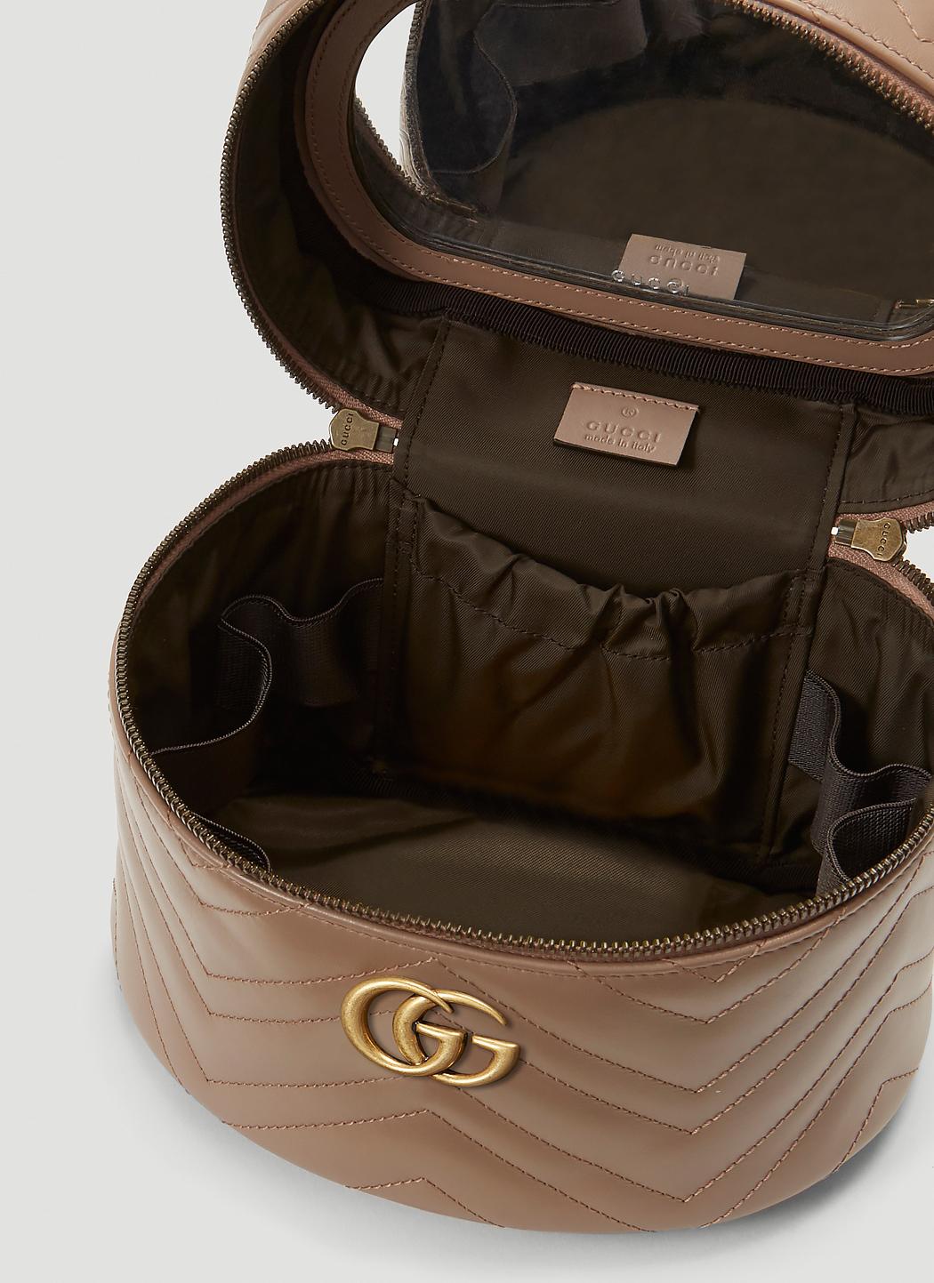 GG Cosmetics Case in Beige - Gucci