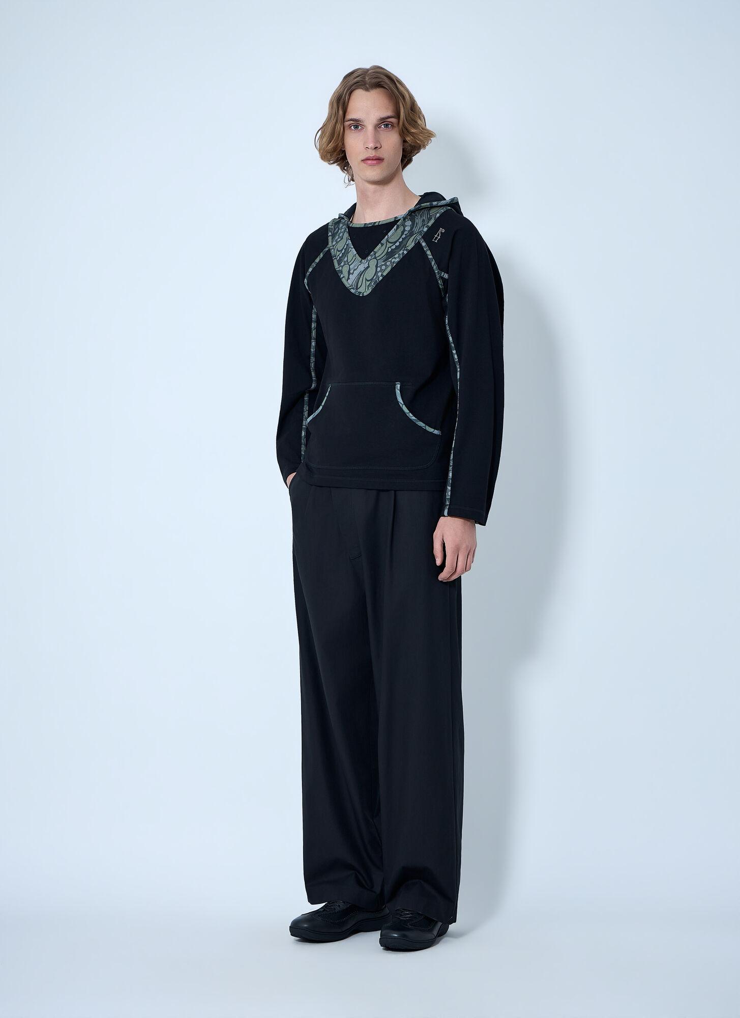 Kiko Kostadinov Gizi Hooded Top in Blue for Men | Lyst Canada
