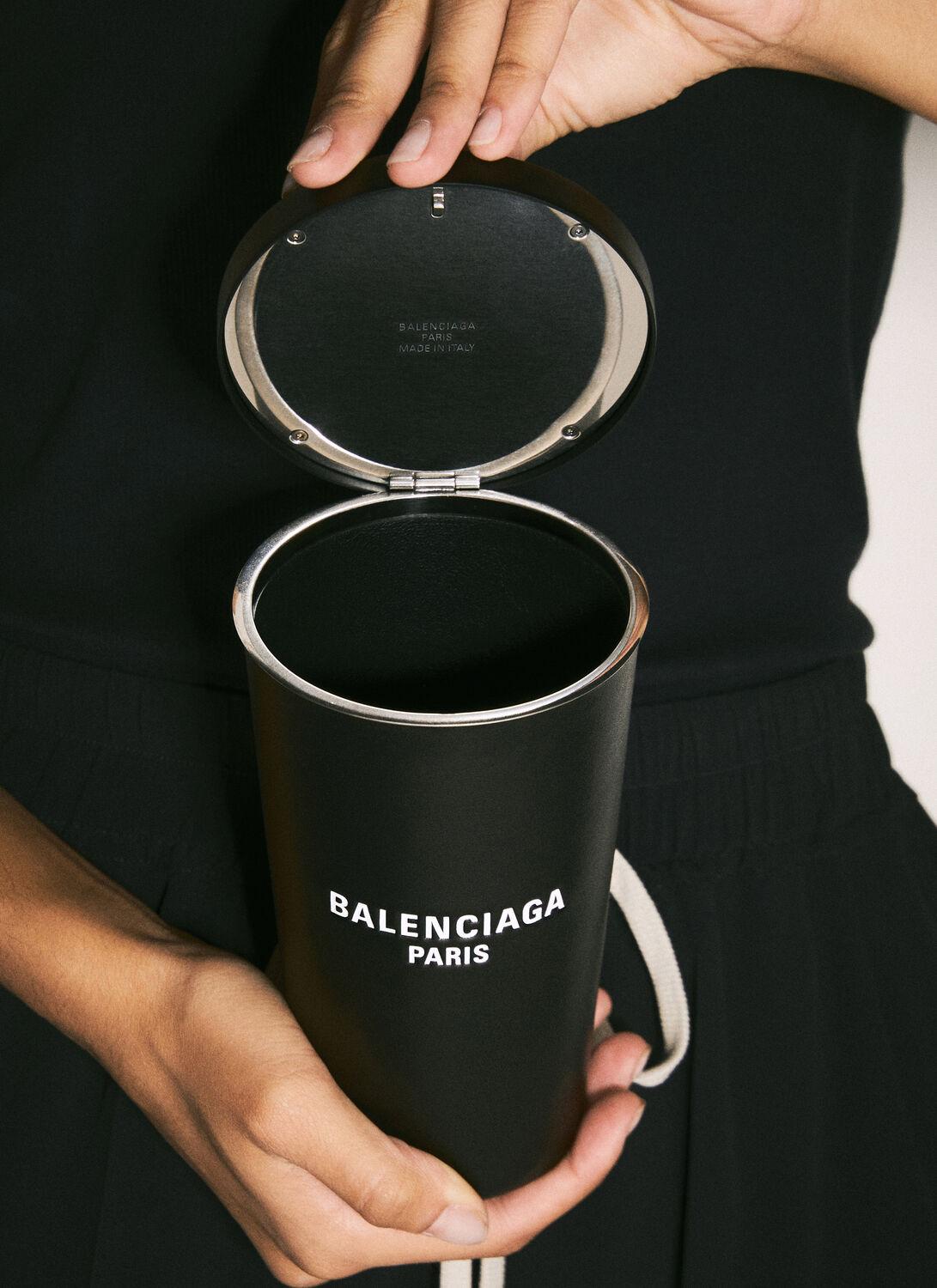 クラッチバッグ \"Balenciaga '9 AM' clutch\" Balenciaga 9AM Coffee Cup クラッチバッグ | ブラック