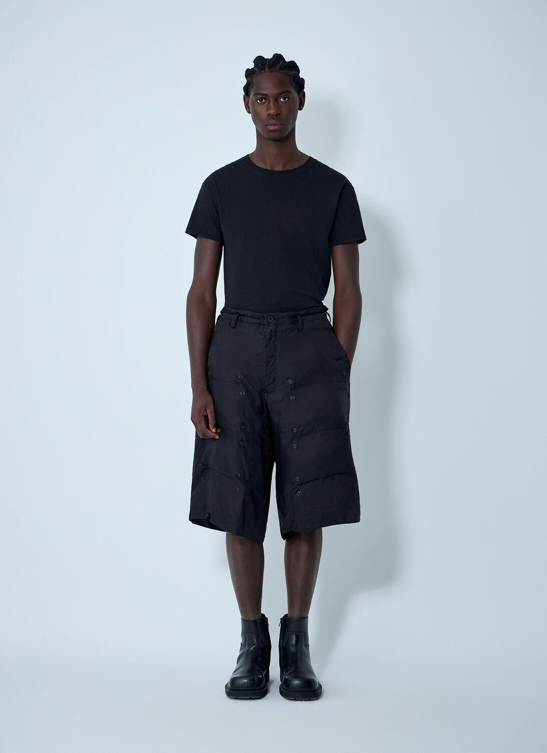 パンツ Yohji Yamamoto Block Check Short Pants Yohji Yamamoto Block Check Short Pants