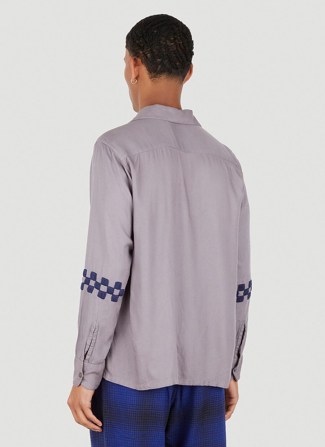 Noma T.D Flower Hand Embroidery Shirt in Purple for Men | Lyst Canada