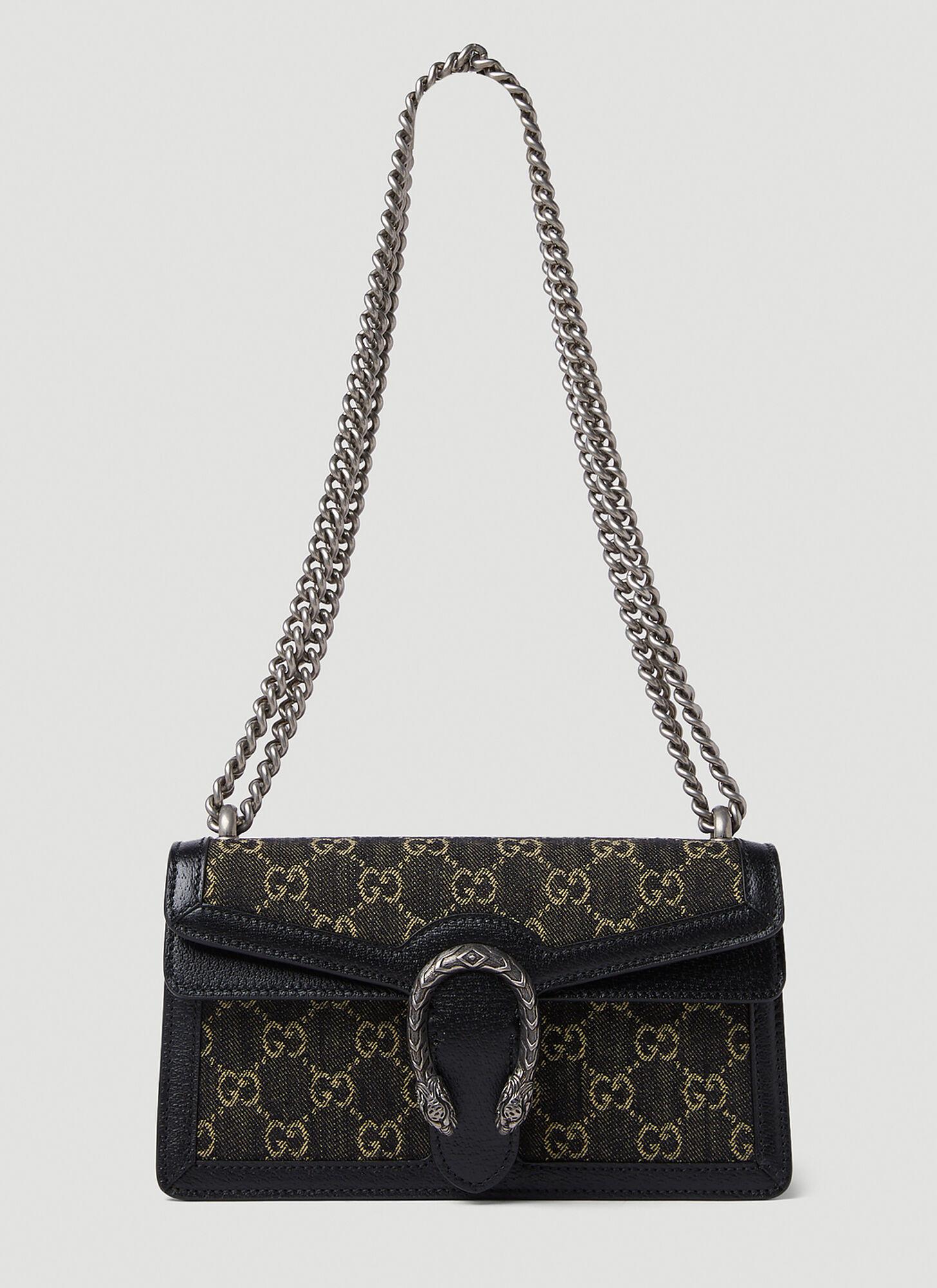 Gucci Dionysus Small Shoulder Bag in Black Lyst