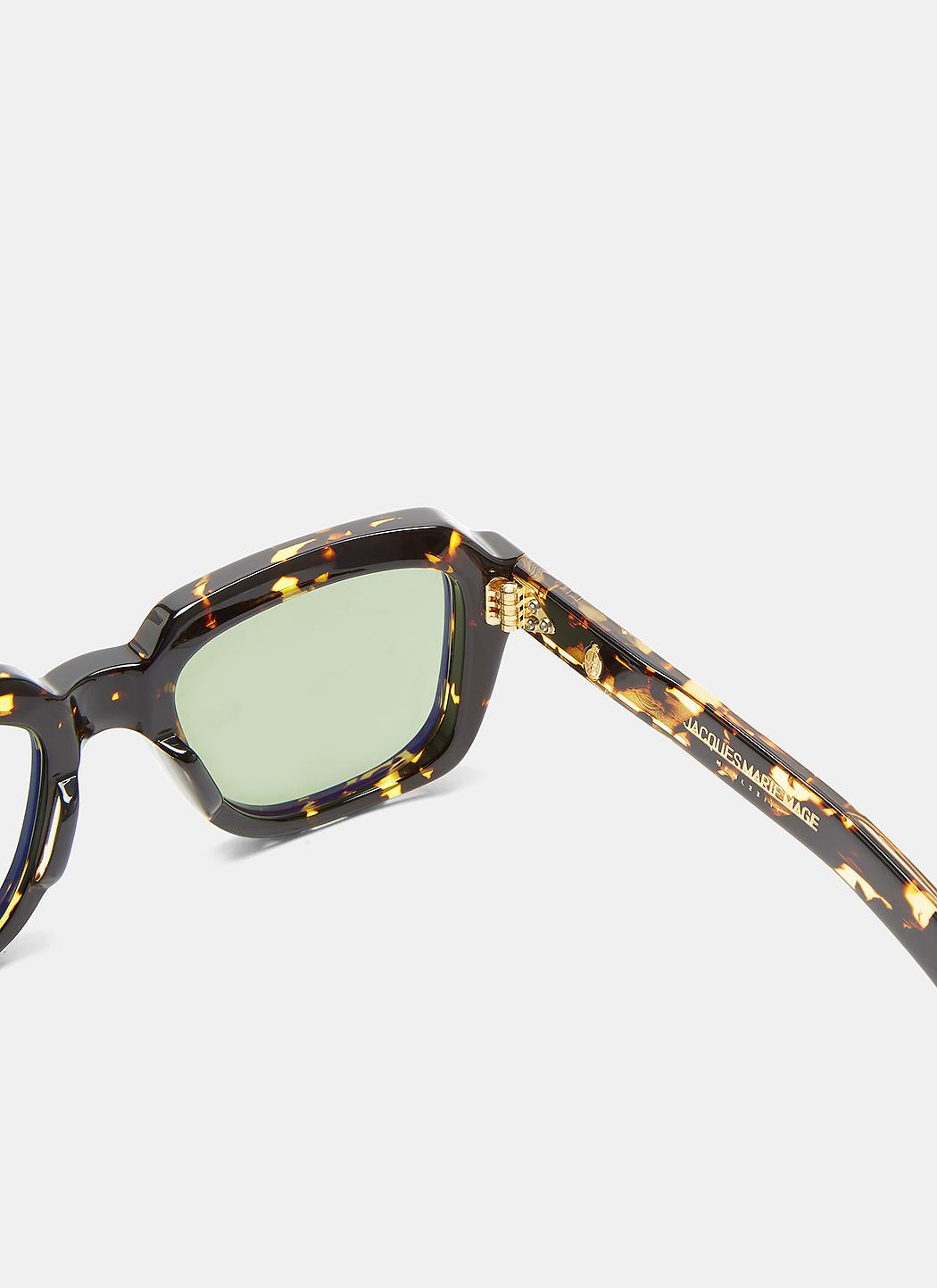 Jacques Marie Mage X Hopper Jmmrt-72 Taos Sunglasses In Black