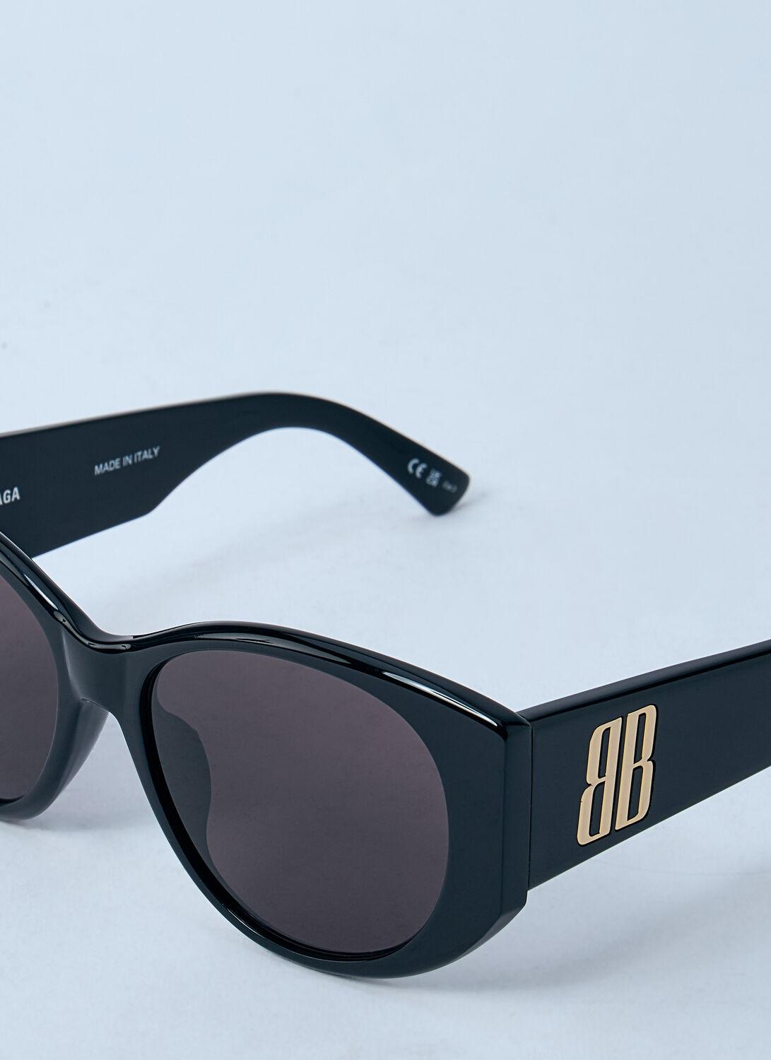 Balenciaga Nano Round Sunglasses in Blue | Lyst