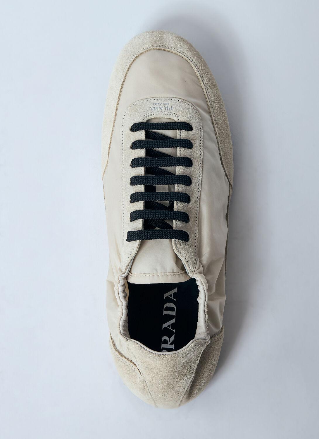 スニーカー Collapse Re-Nylon And Suede Sneakers Black Collapse Re-nylon And Suede Elasticized Sneakers | PRADA