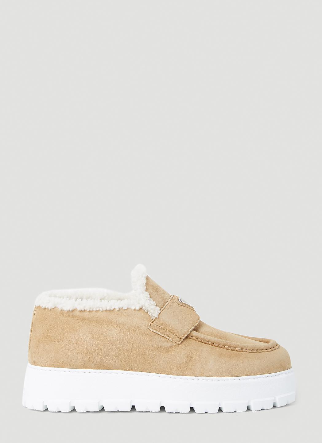platform prada loafers