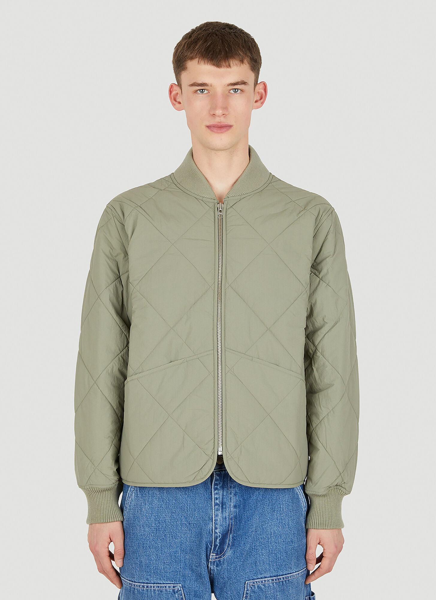 Stussy Dice Quilted Bomber Jacket in Green for Men Lyst