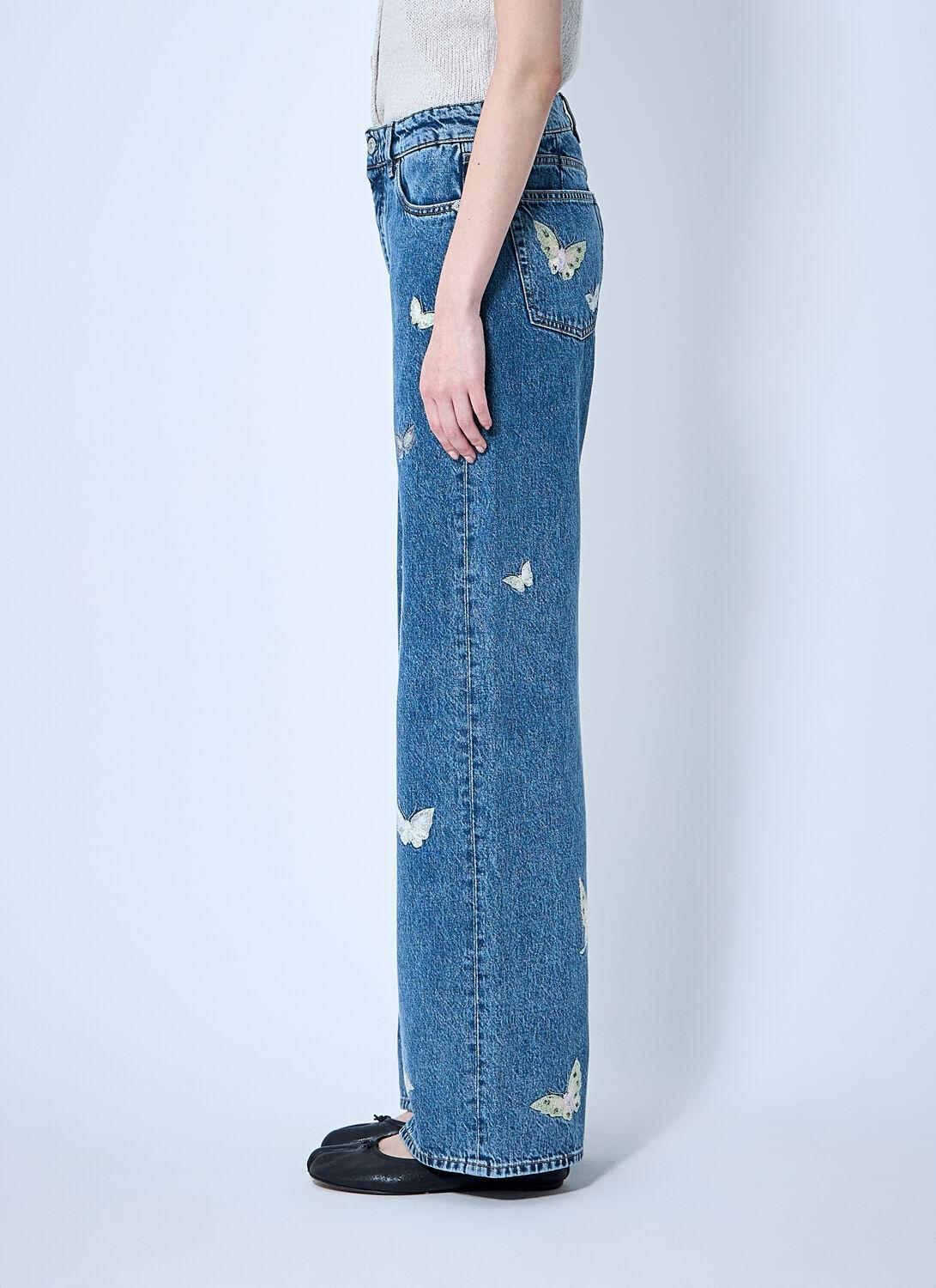 パンツ OUR LEGACY TREBLE CUT DENIM Our Legacy Treble Cut Indigo Butterfly – Neighbour