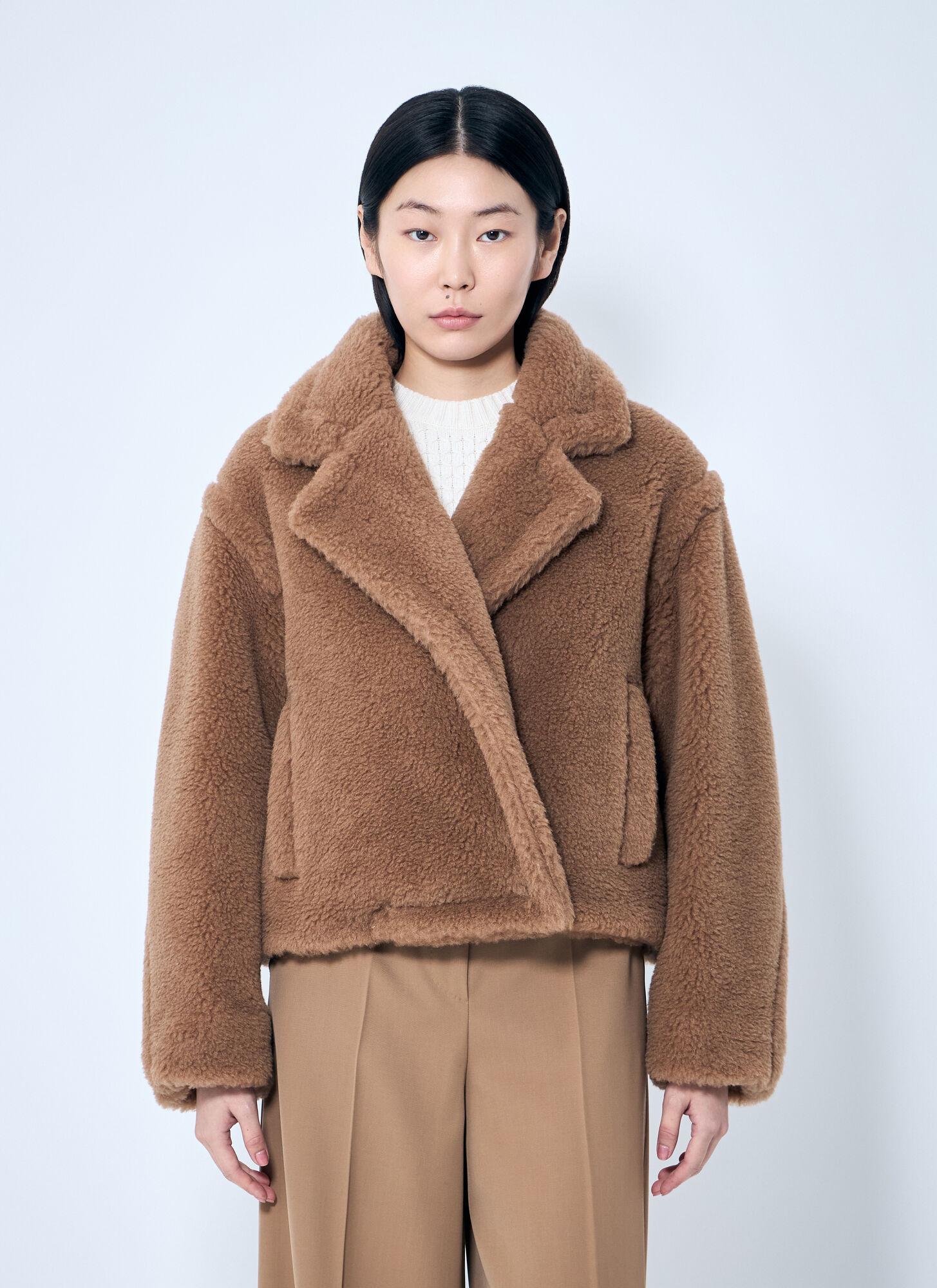Max Mara Teddy Teddy Bear Cropped Coat Max Mara Cropped Teddy Bear - Main Image