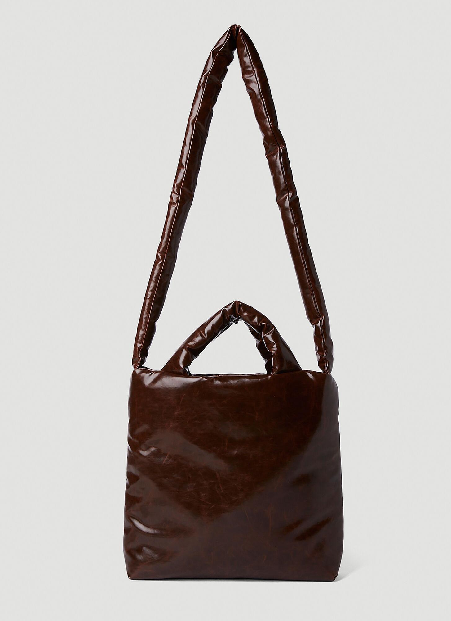Kassl Pillow Oil Small Tote Bag in Brown Lyst