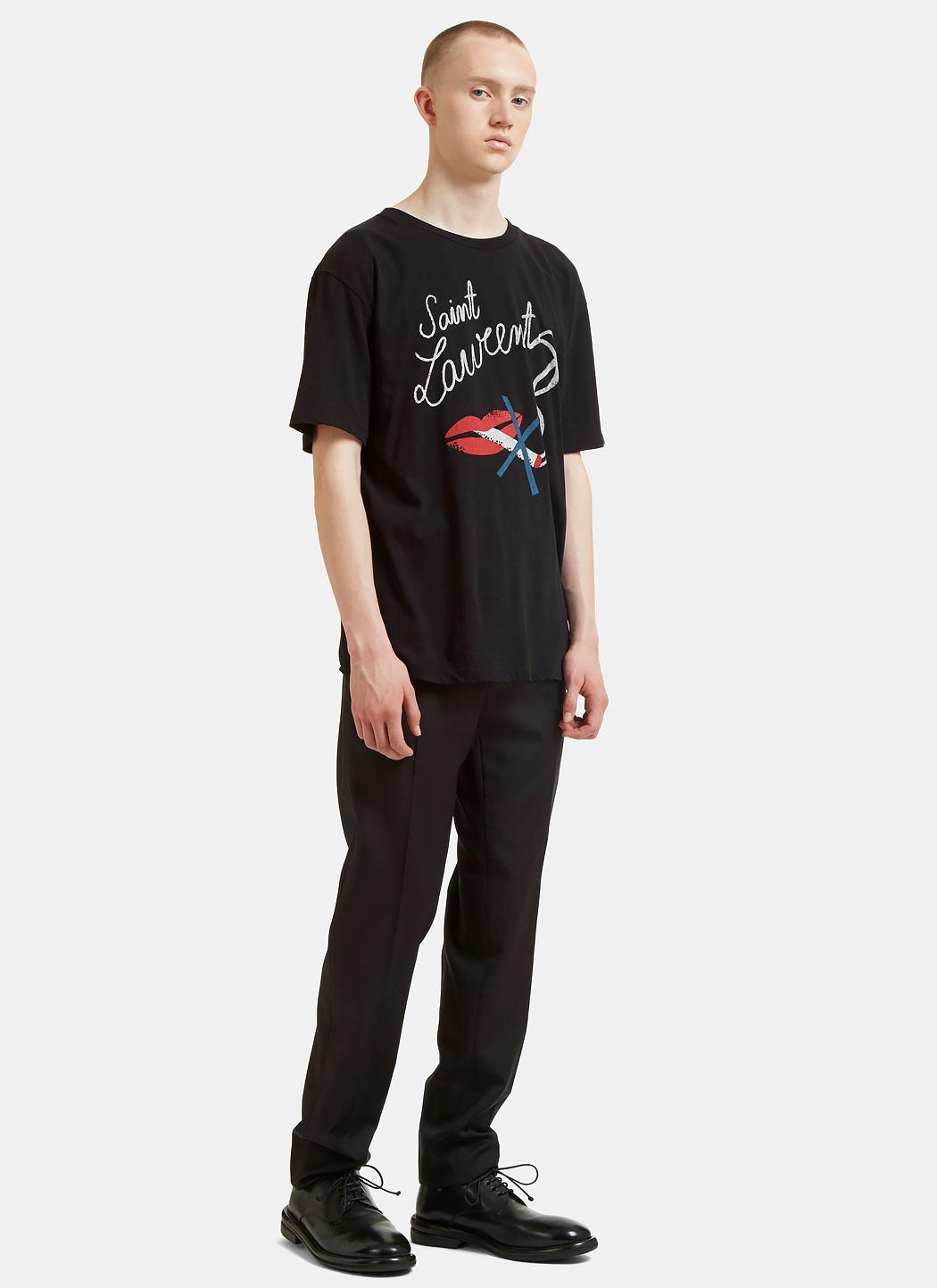 oversized saint laurent t shirt